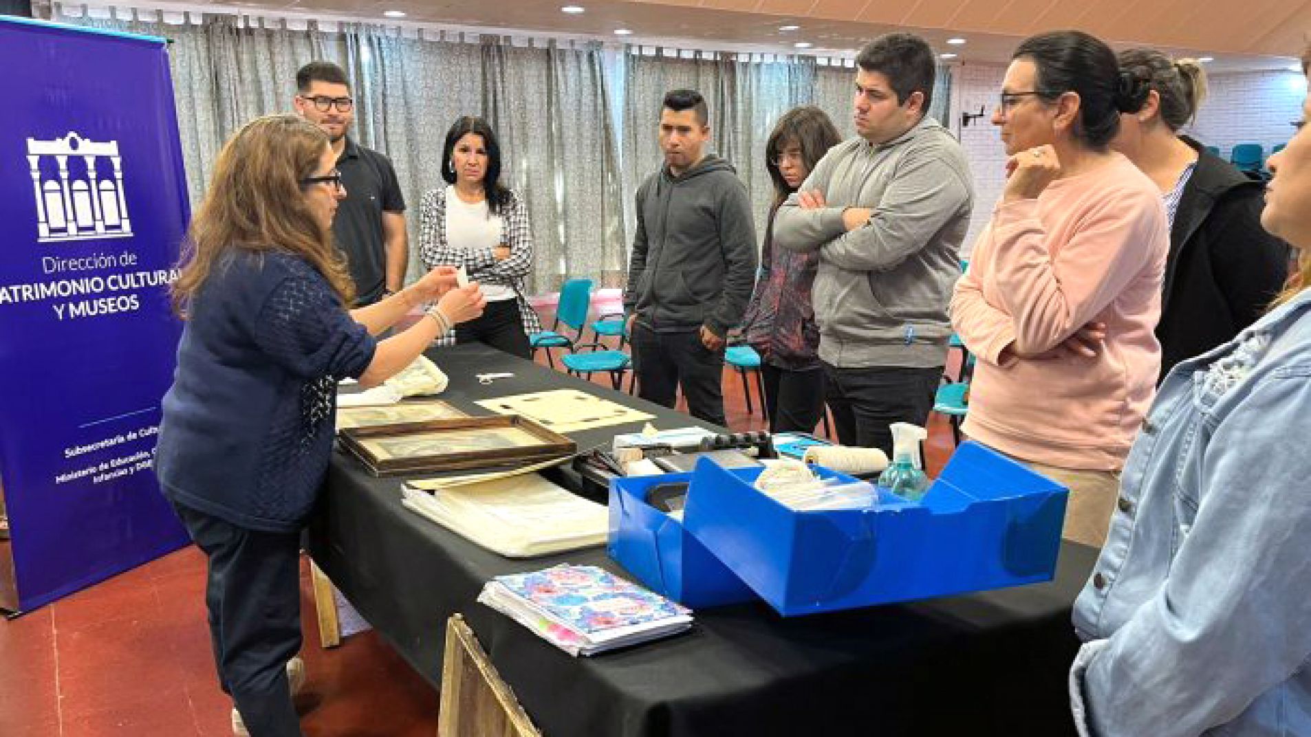 Capacitación sobre conservación de bienes culturales