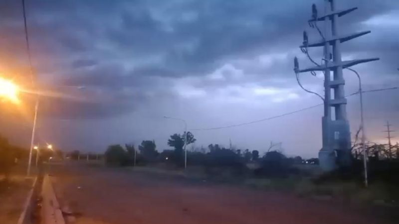 Alerta de tormentas para la madrugada con pronóstico de granizo