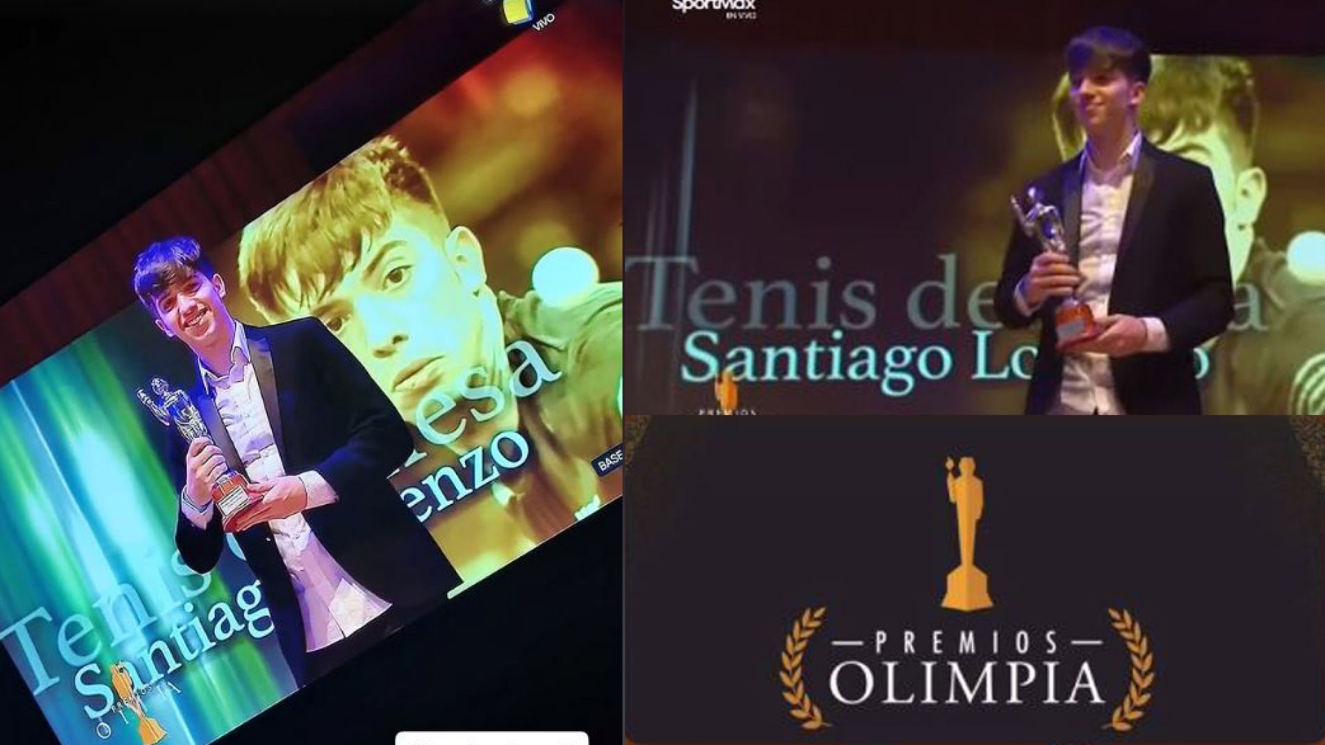 Premios Olimpia 2024: Santiago Lorenzo fue distinguido en Tenis de Mesa