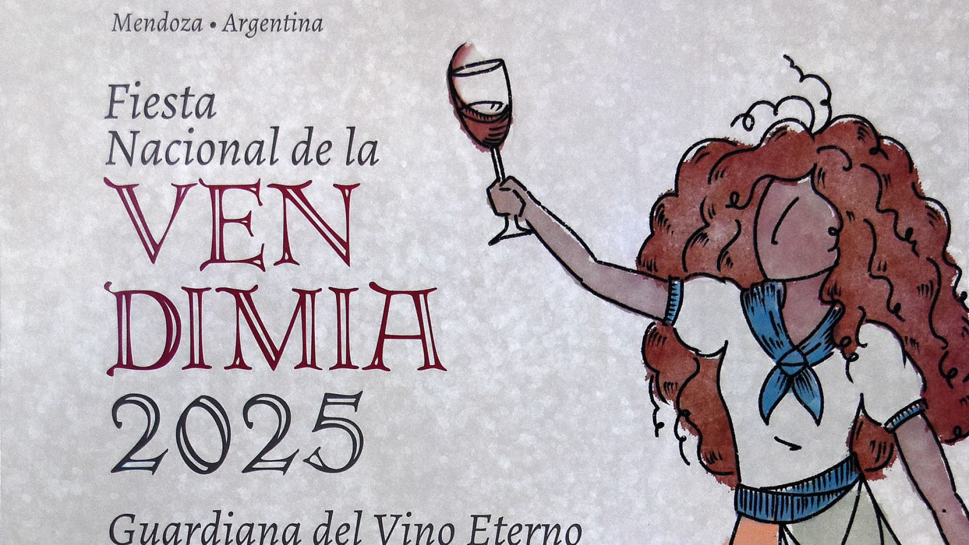 La Vendimia Nacional tiene su afiche