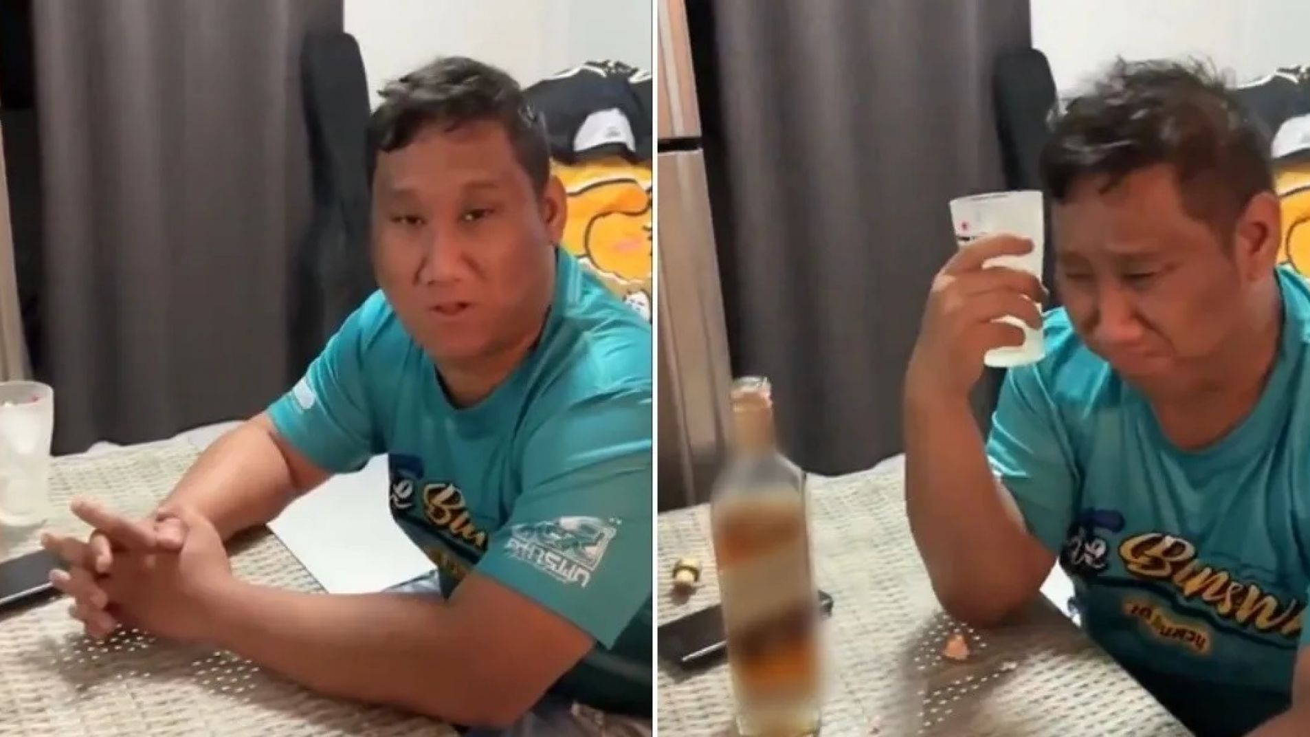 Influencer murió en un un reto de tomarse una botella de whisky entera