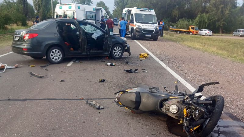 Accidentes fatales: los fallecidos en moto ya igualan a los muertos en autos