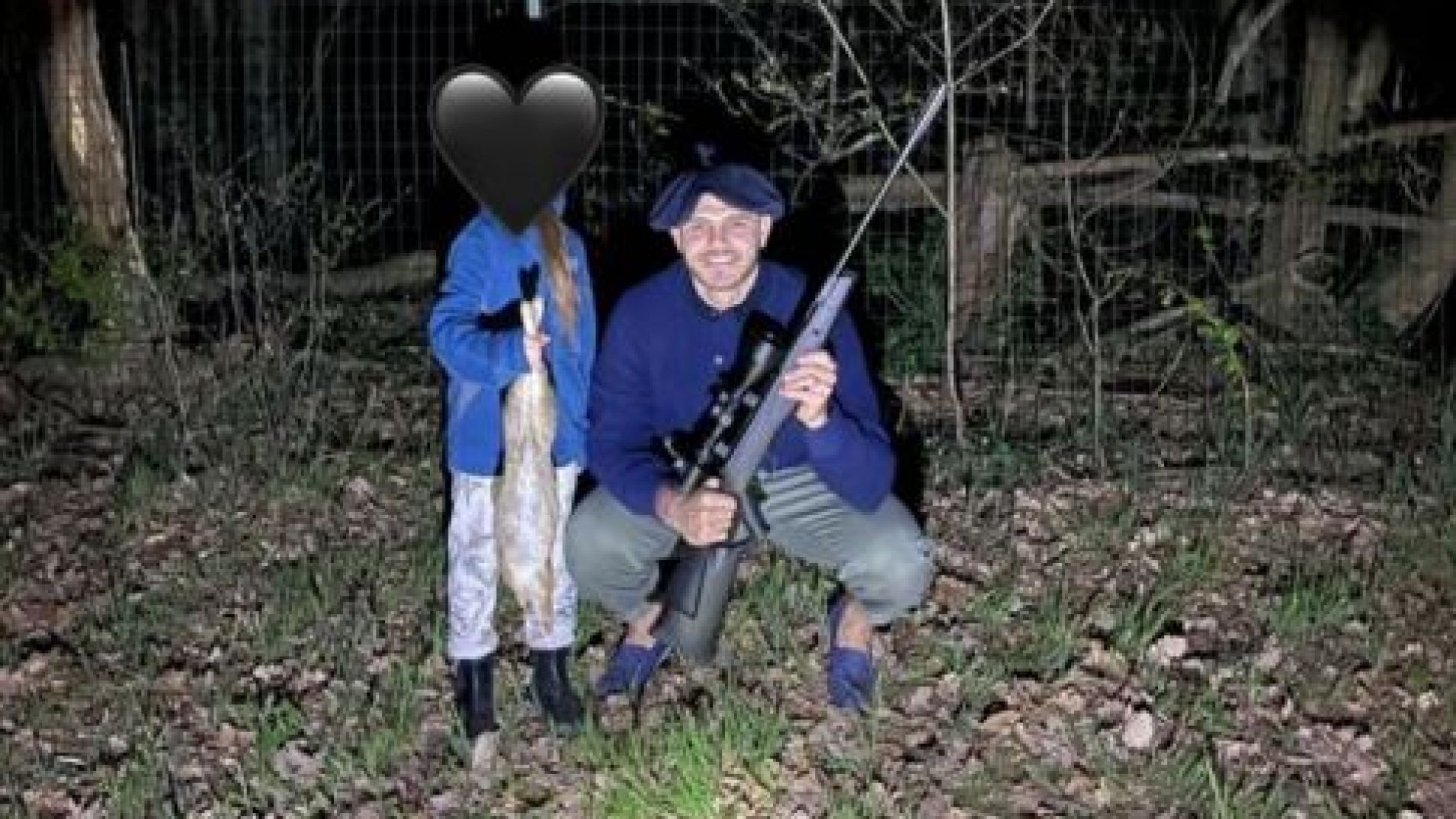 Repudian a Icardi tras la difusión de videos cazando animales junto a su hija