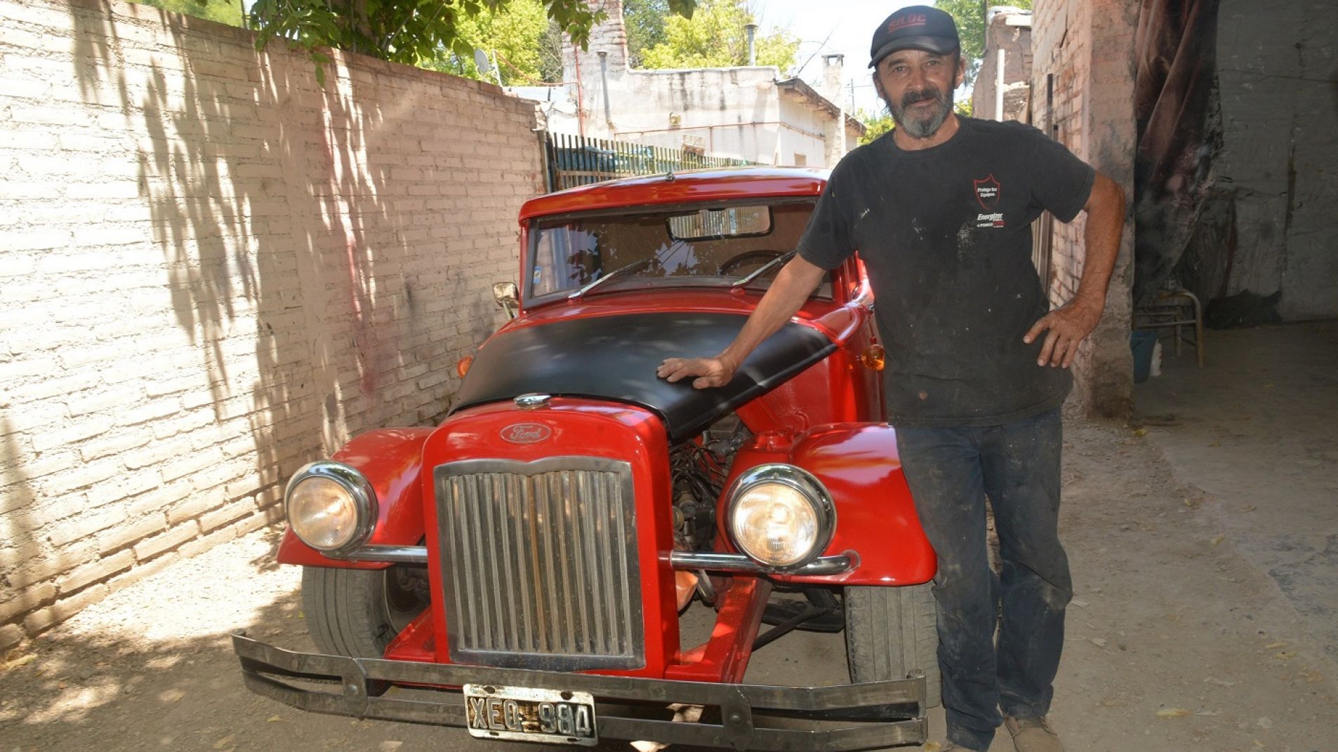 La historia de Juan Carlos Sosa y su camioneta roja: "Es mi sangre"
