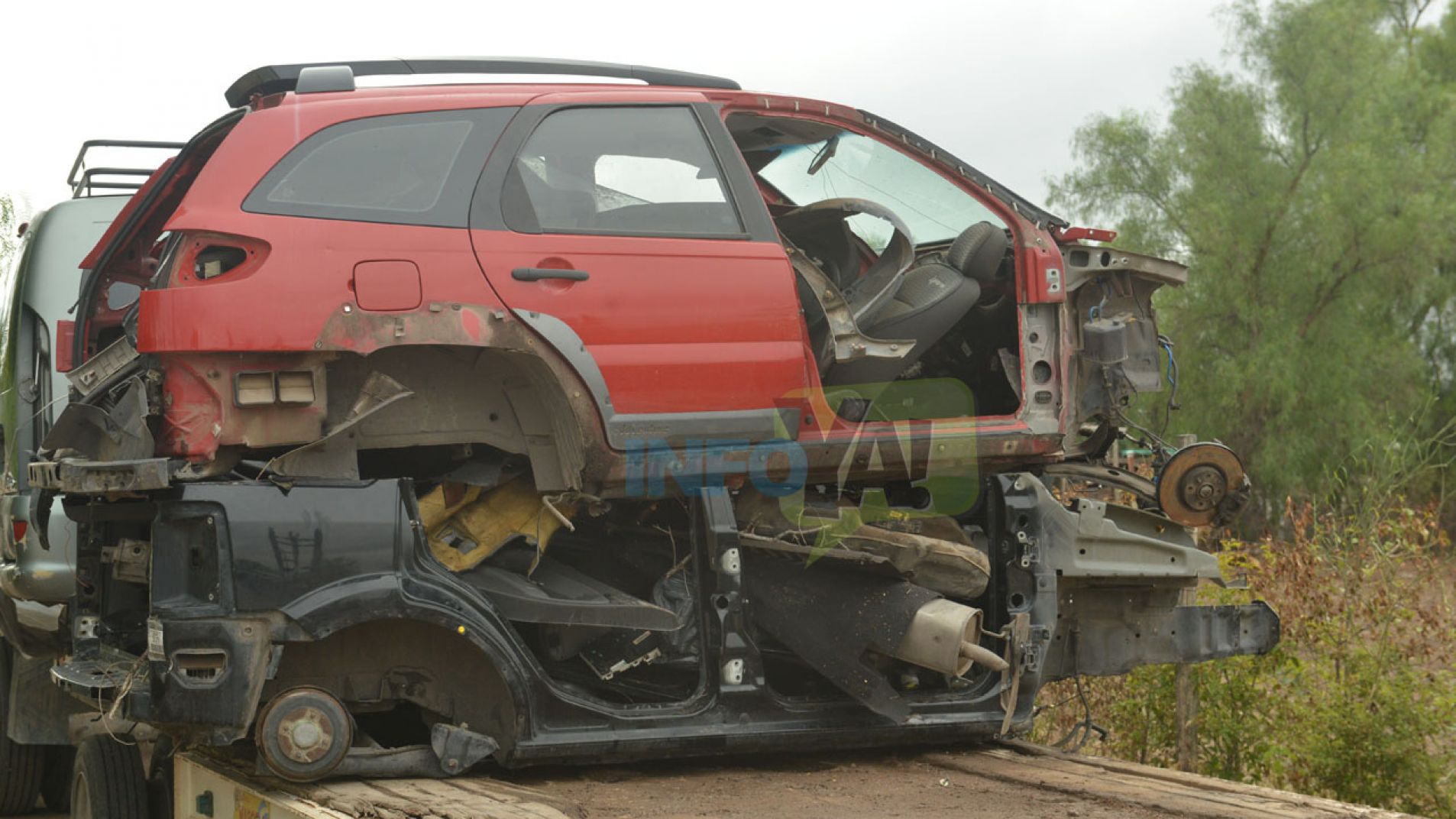 El operativo de retiro y traslado se realizó este viernes por la mañana e Info YA! estuvo allí.