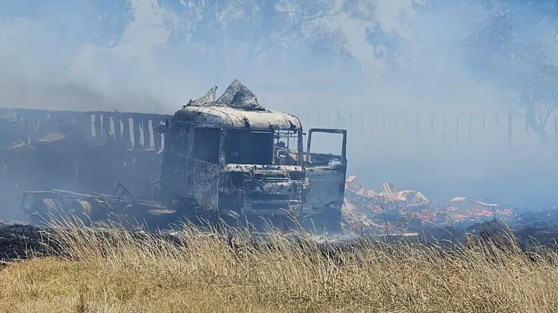 Triple choque de camiones en Ruta 7: un muerto y dos mendocinos heridos