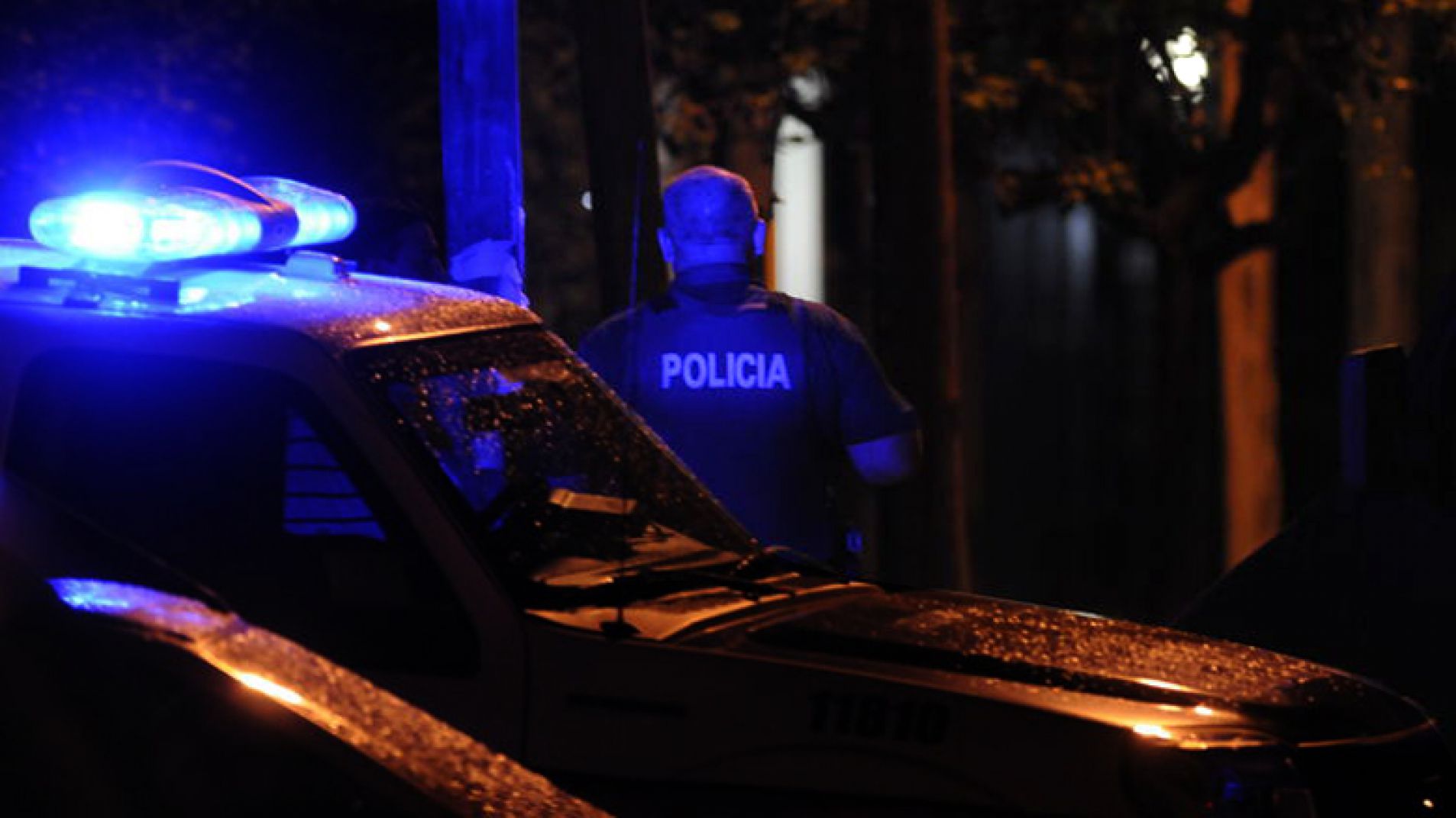 Llegó a su casa, se encontró con los ladrones y uno terminó detenido