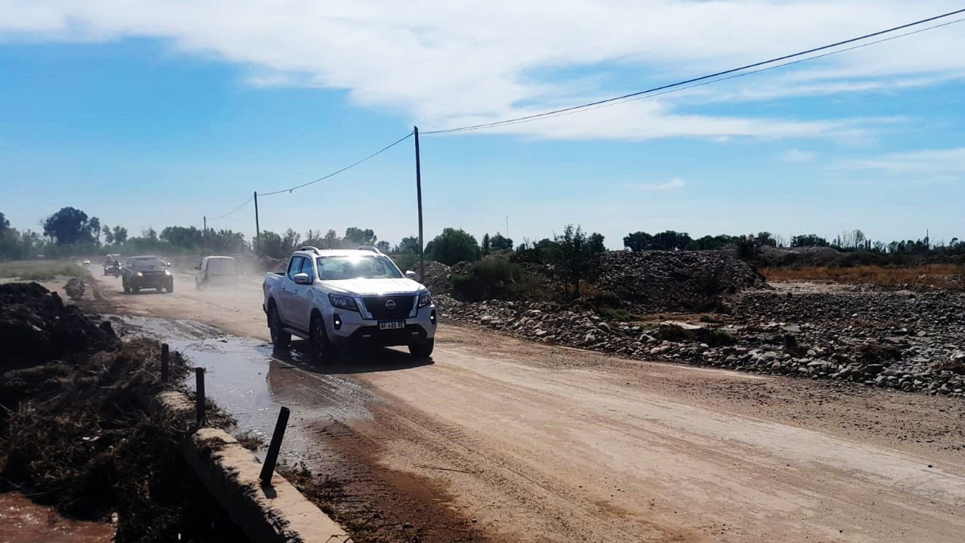 El tránsito fue habilitado tras las reparaciones.