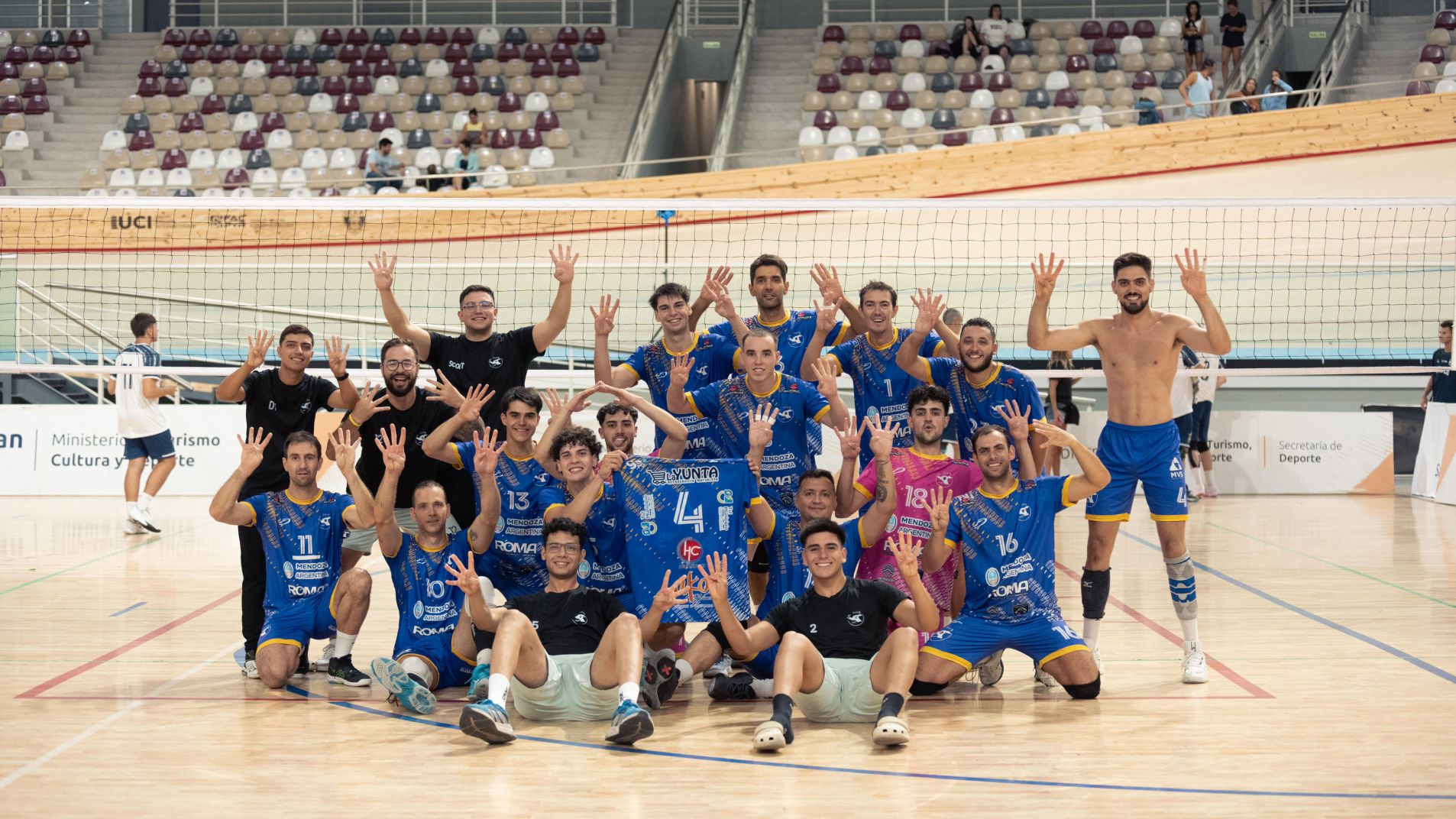 San Rafael hace historia en la Liga Federal de Vóley