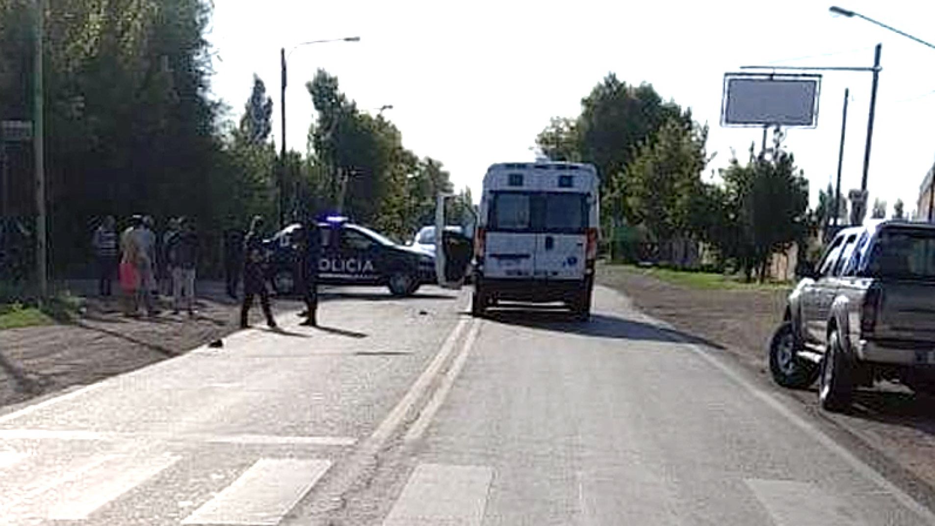 Una mujer que circulaba en bicicleta fue atropellada y resultó lesionada