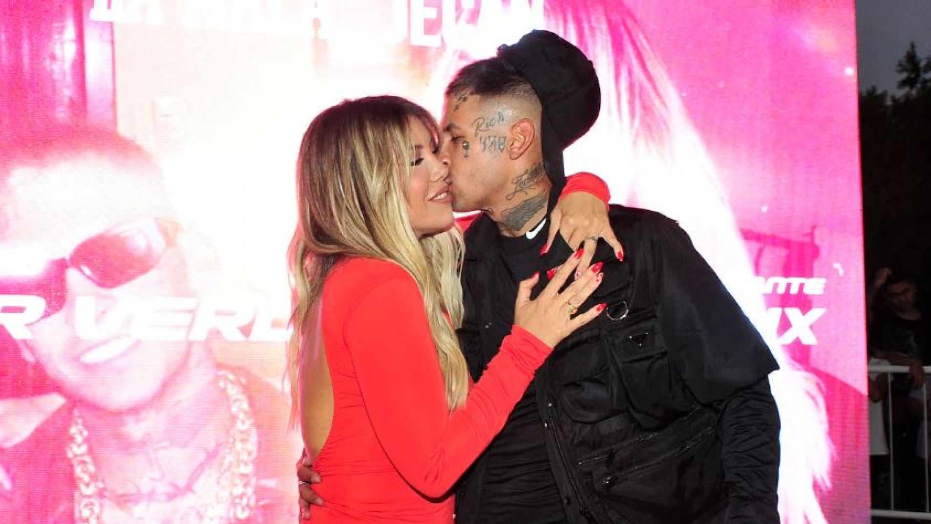 Wanda Nara y L-Gante: choripanes, familia ensamblada y la locura de los fans