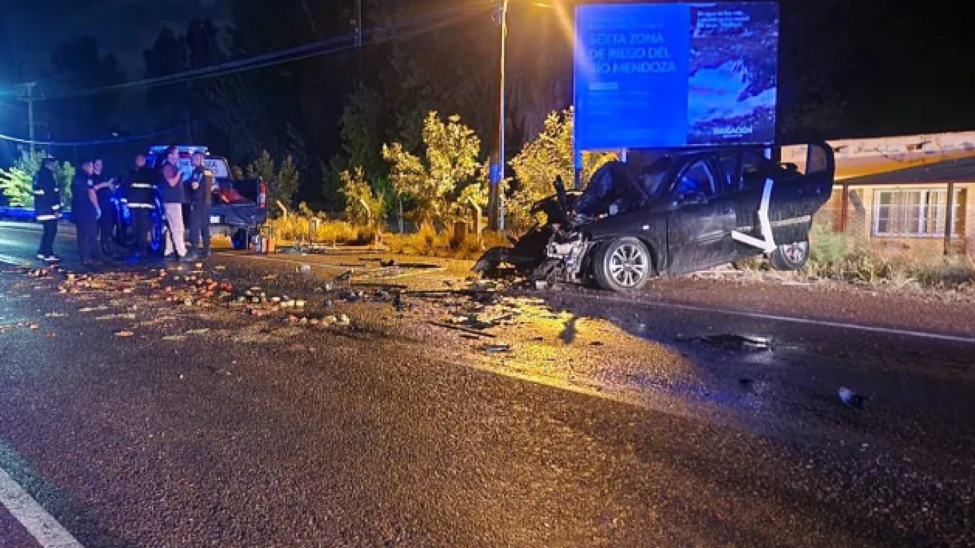 Madre e hija murieron tras chocar contra un camión en Mendoza