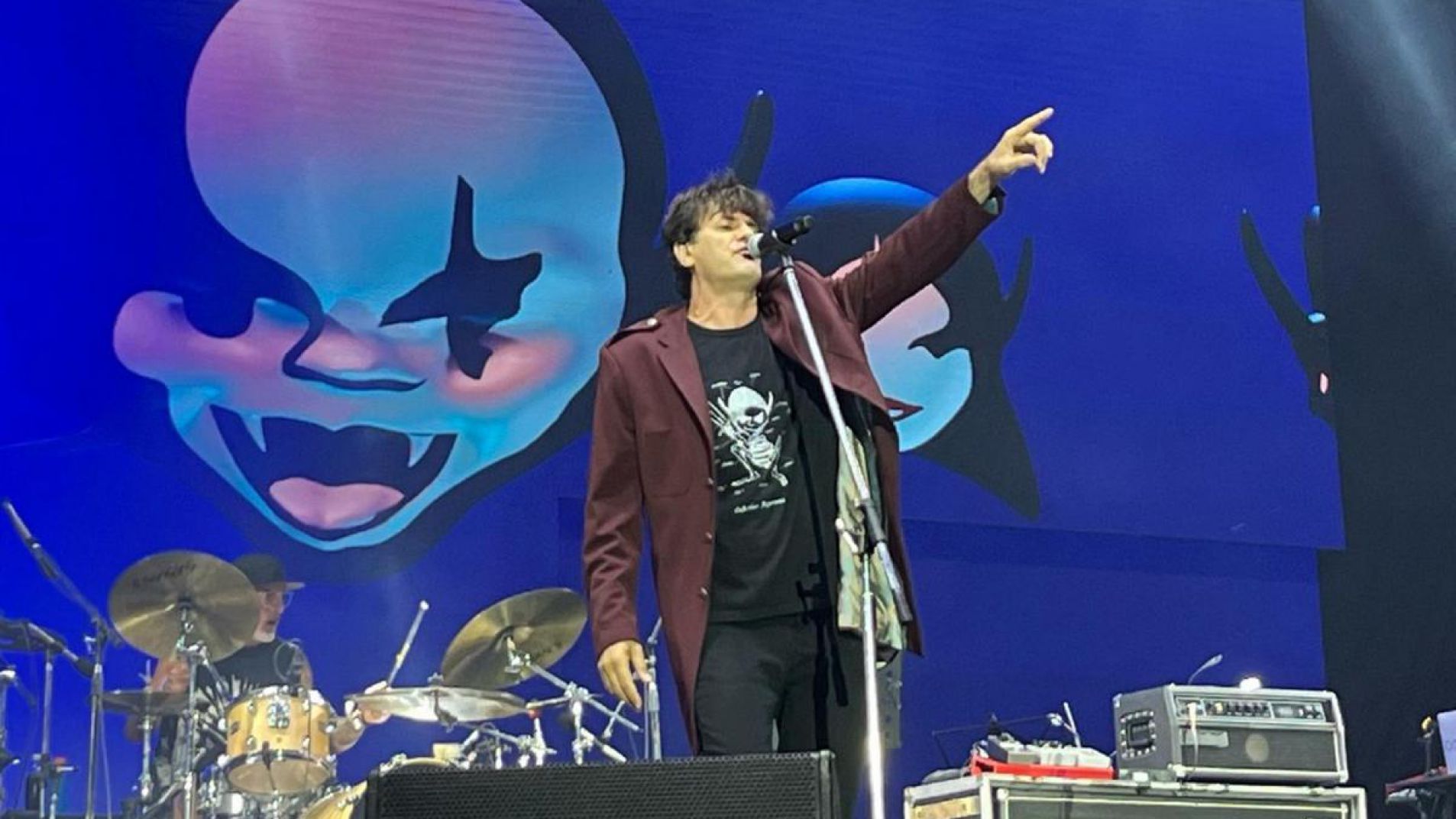 Los Piojos se presentaron en el Cosquín Rock luego de su retorno triunfal.