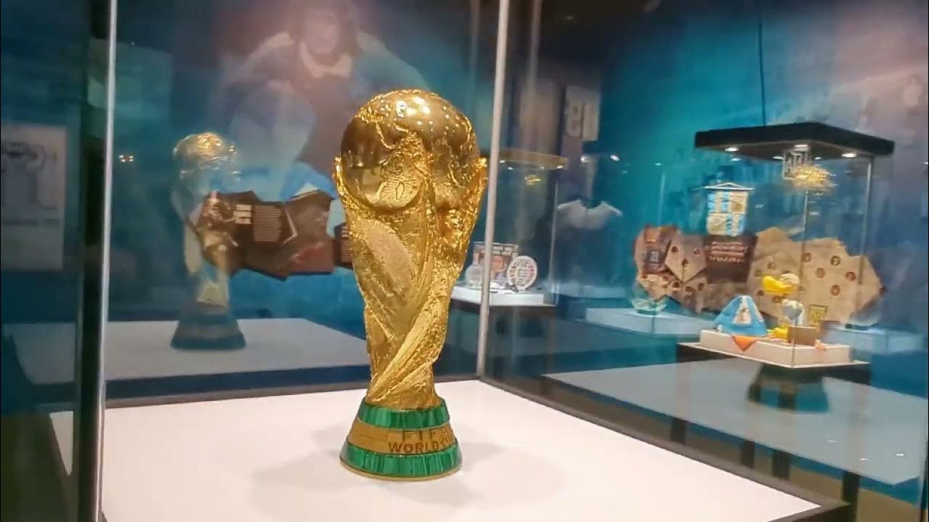La Copa Mundial de FIFA estuvo en San Rafael: mirá el video