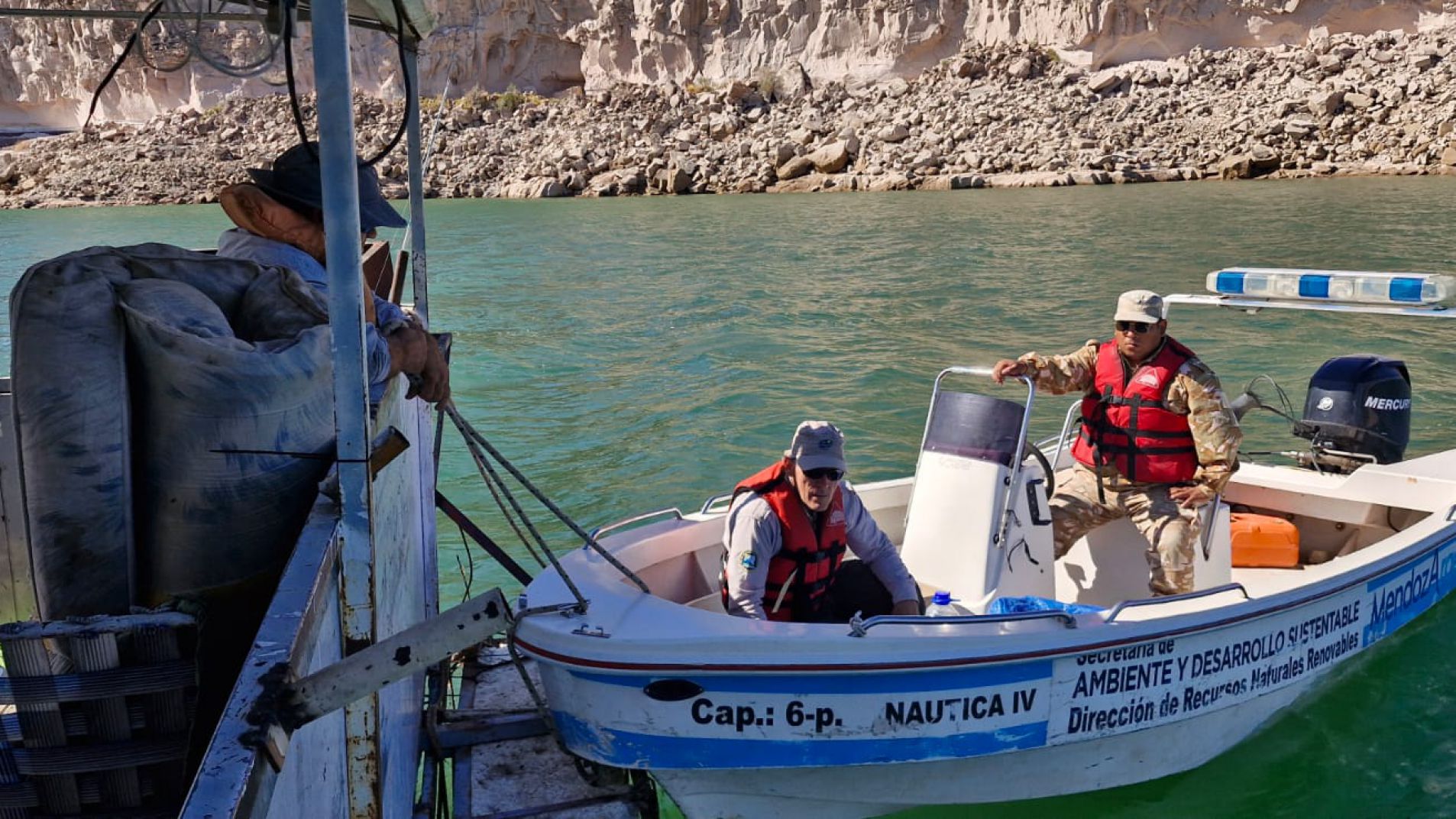 Agua del Toro: Náutica realizó controles sobre más de 40 embarcaciones