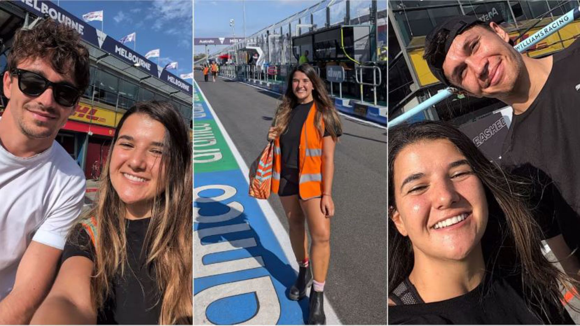 Es sanrafaelina, trabaja en la Formula 1 y le hizo un regalo especial a Colapinto