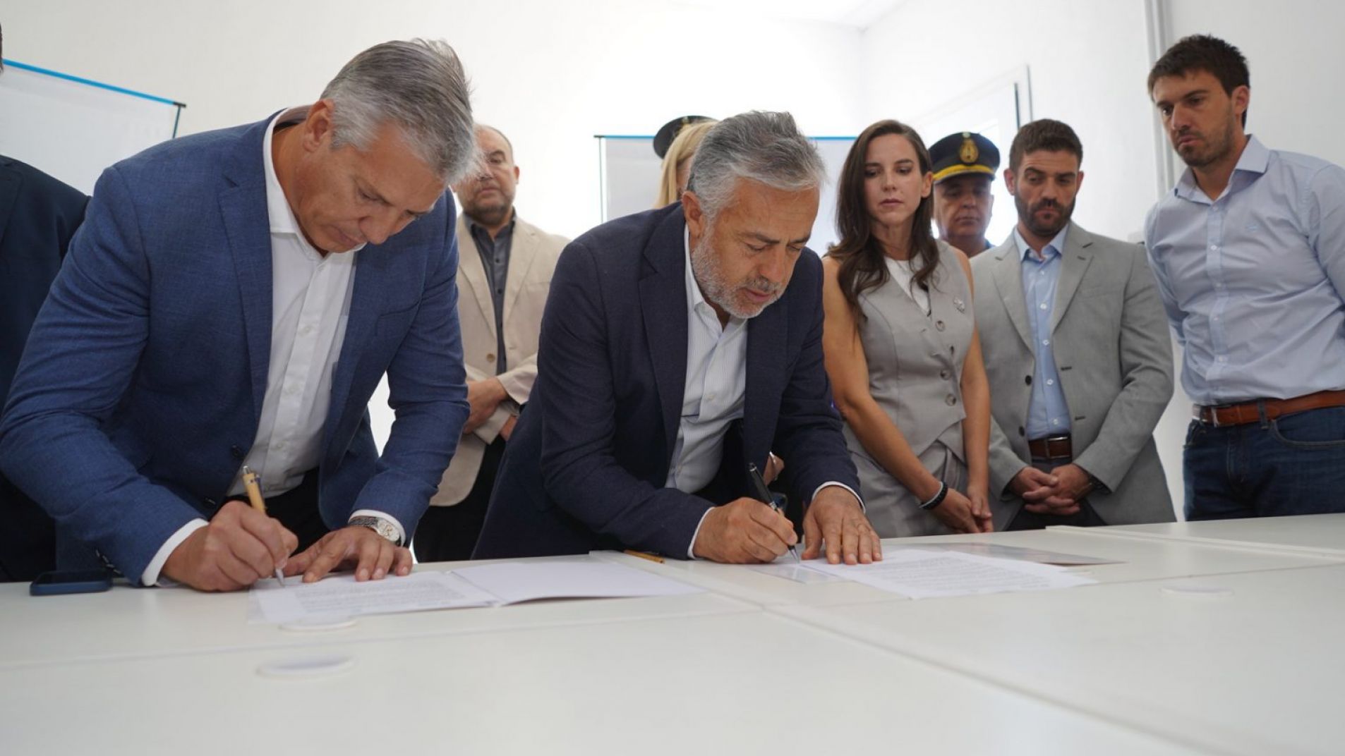 Cornejo junto al intendente Molero anunciaron creación de un centro de monitoreo