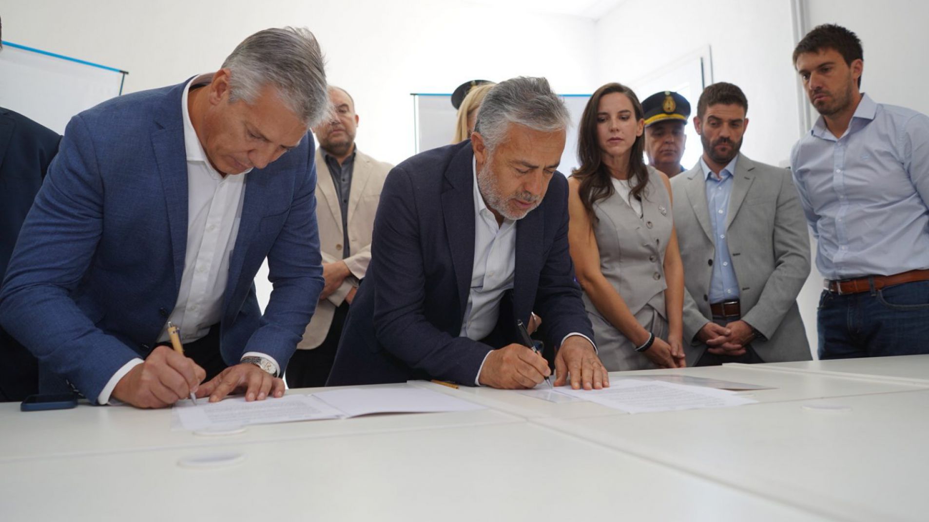 Cornejo junto al intendente Molero anunciaron creación de un centro de monitoreo