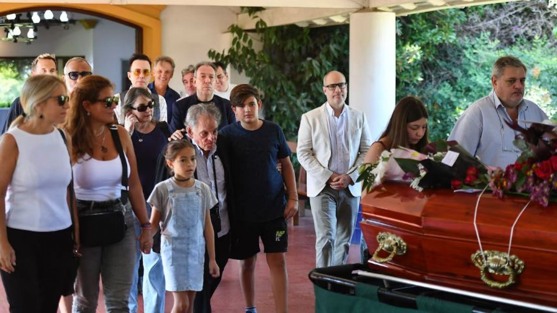 El último adiós a Antonio Gasalla en el Parque Memorial de Pilar