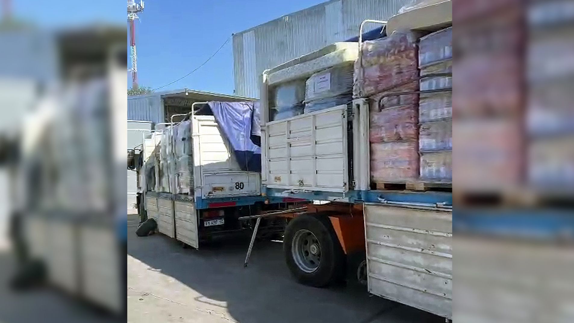 Video: llegaron a Bahía Blanca las donaciones que salieron el martes de San Rafael