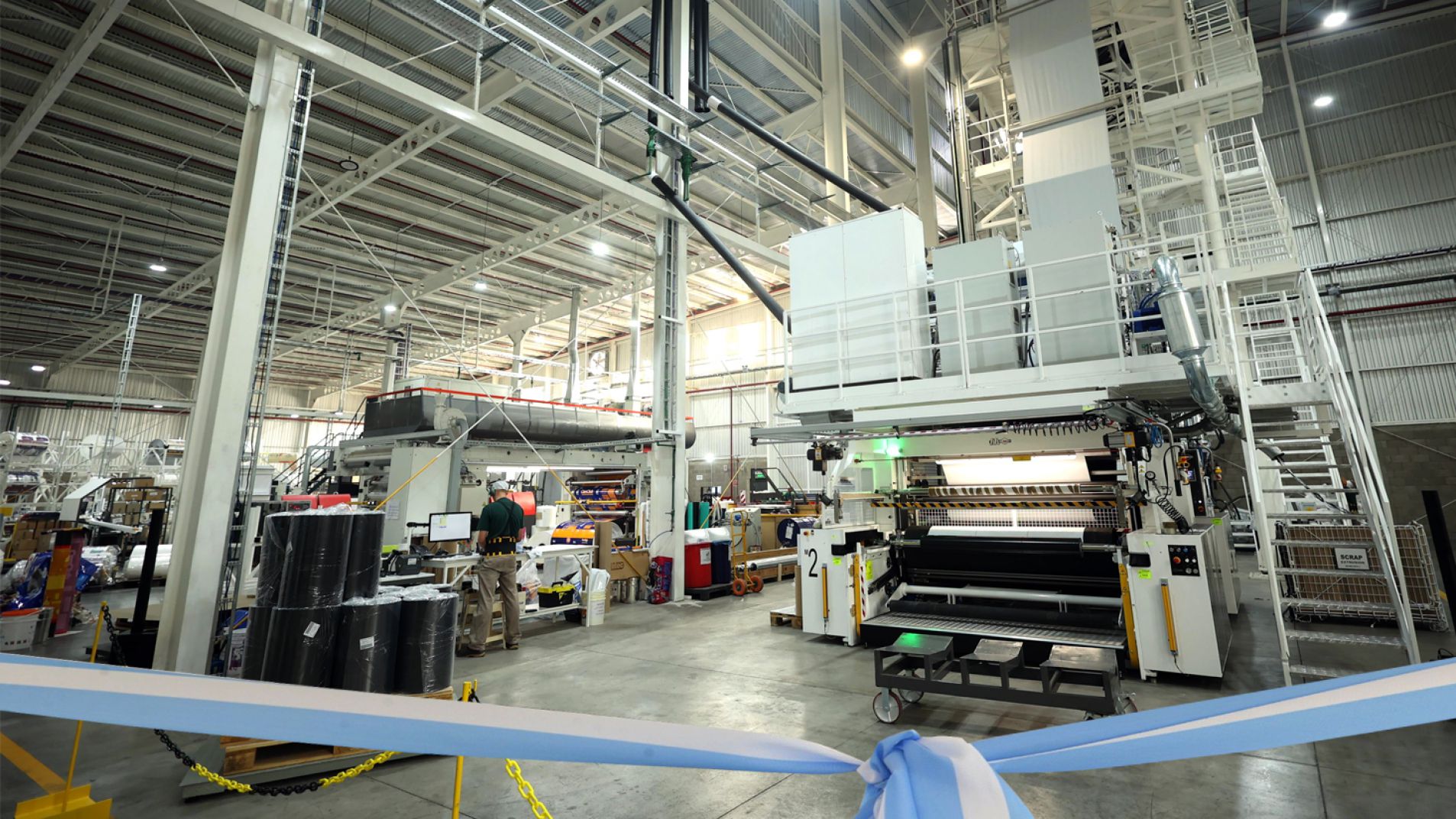 La nueva planta industrial ya está produciendo.