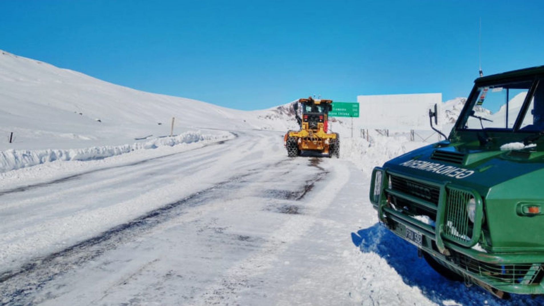 Atención viajeros: el Paso Pehuenche permanece cerrado
