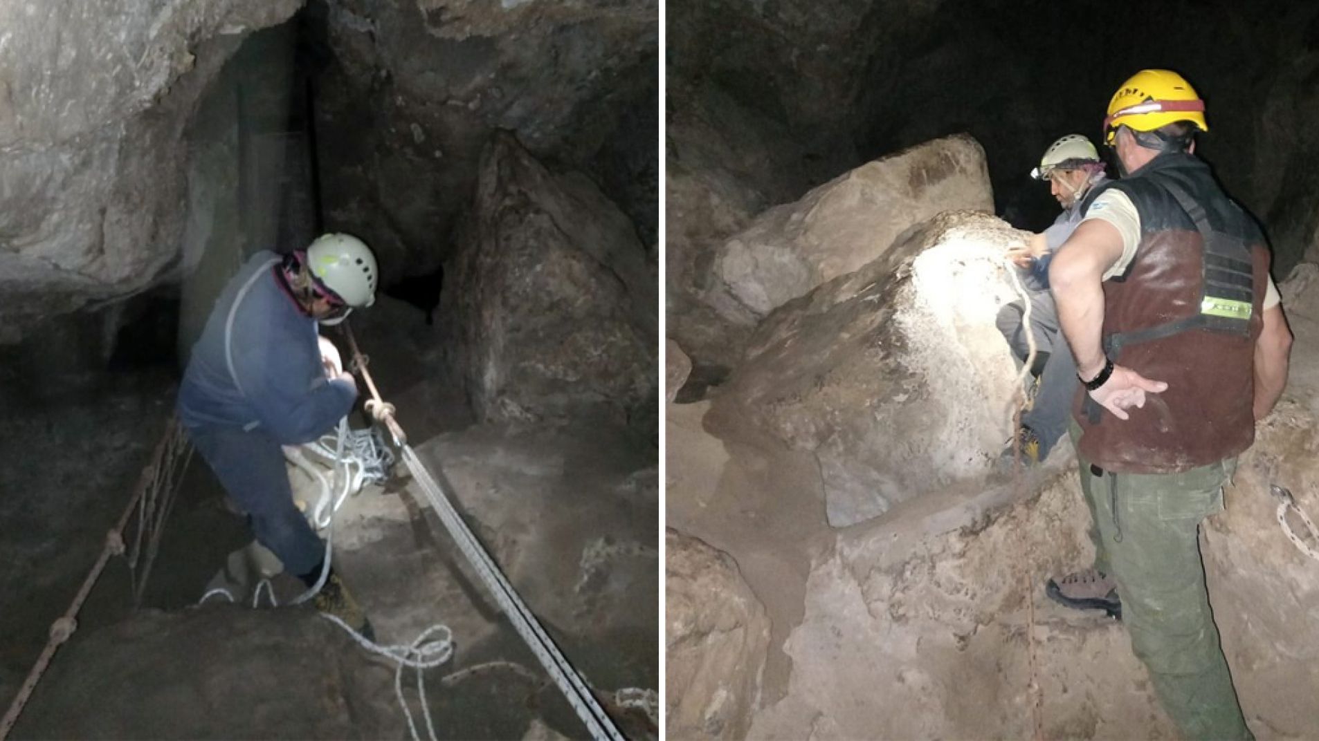 Mantenimiento en la Caverna de las Brujas para garantizar la seguridad de visitantes