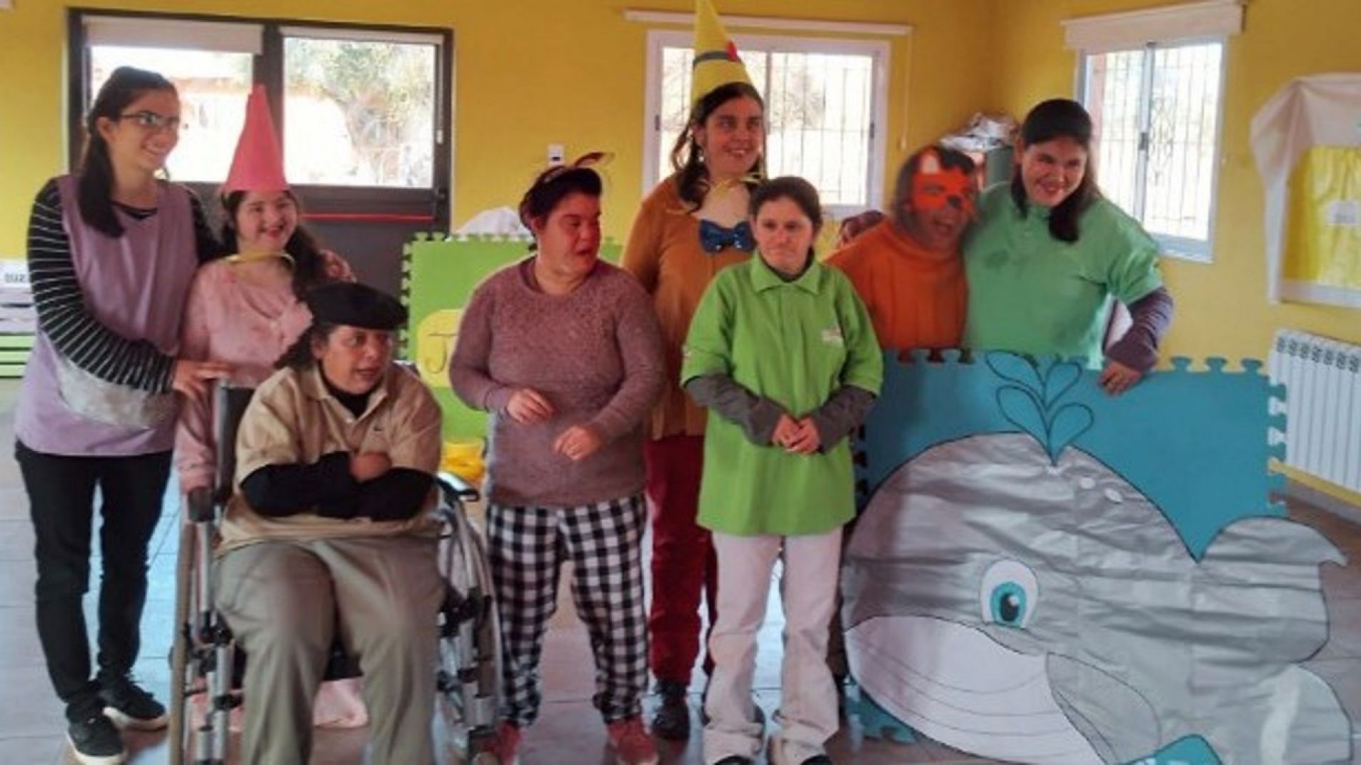 Casa "Santa Jacinta" del Hogar Nuestra Señora de la Divina Providencia aloja a niñas y adolescentes.