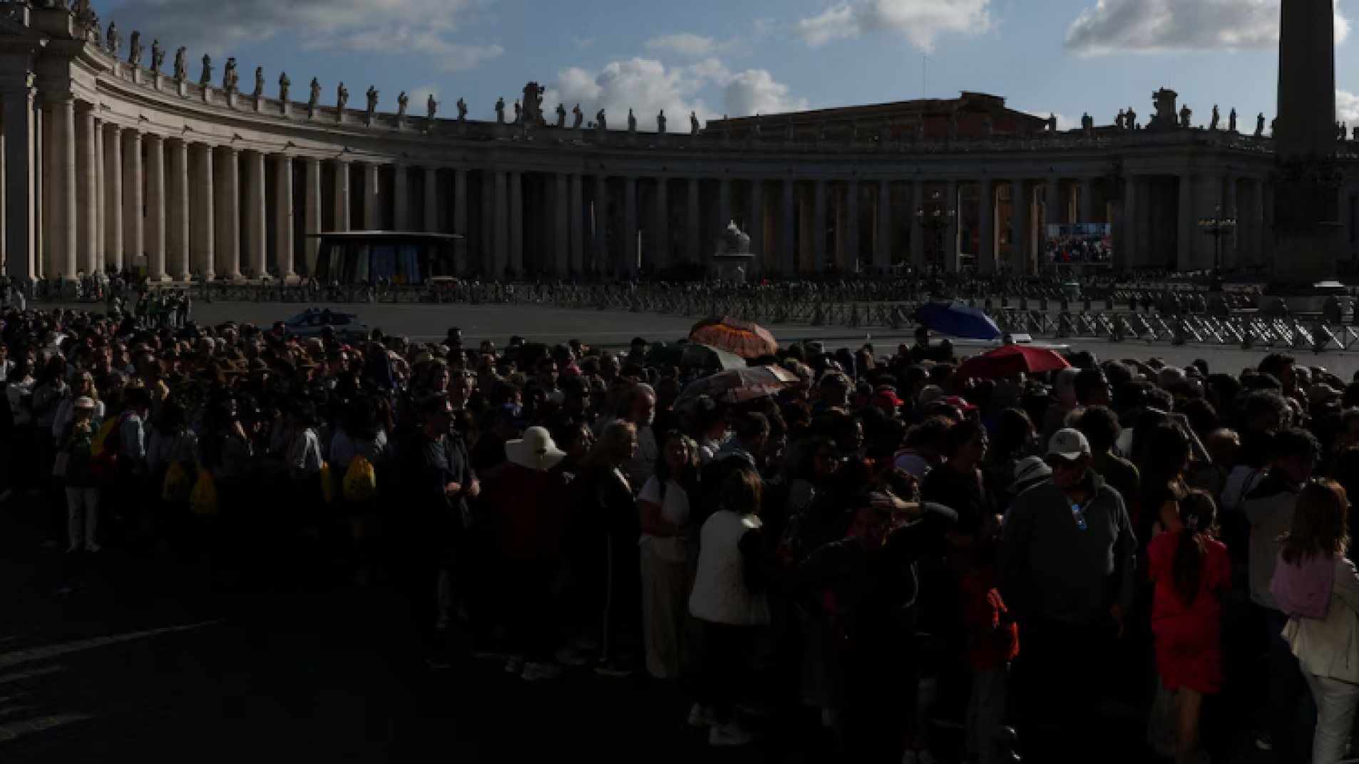 Terminó la capilla ardiente del papa Francisco