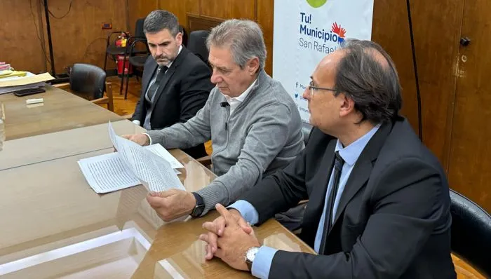 Anuncio del acuerdo con la Nación