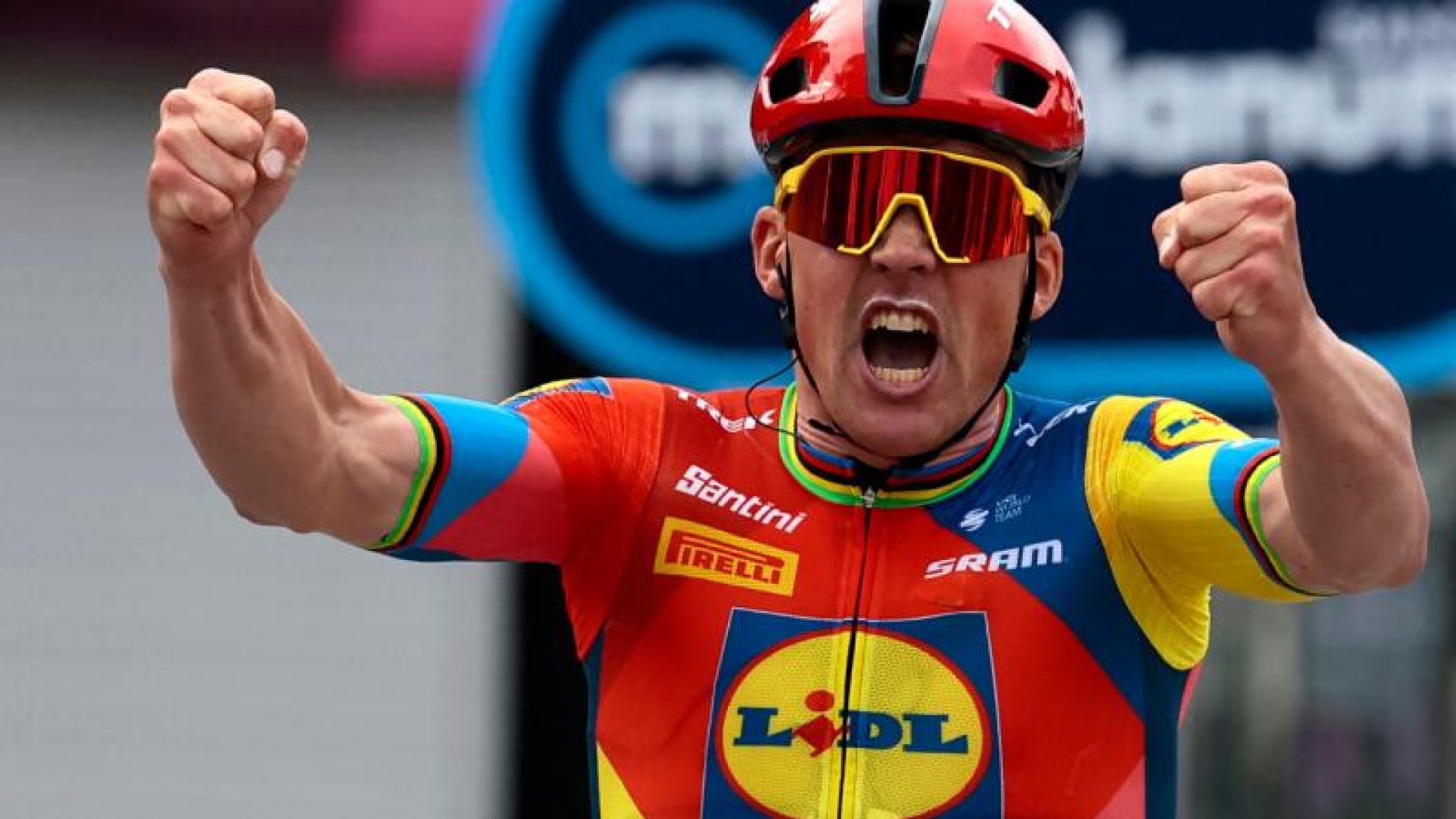 Giro de Italia: Mads Pedersen: "Ganar la etapa y ser maglia rosa es algo increíble"