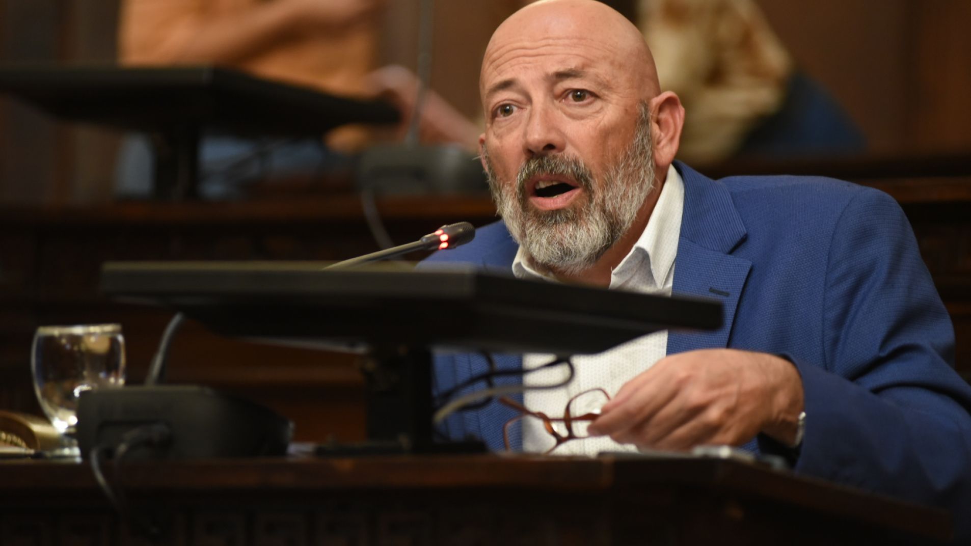 Pedro Serra, senador provincial por el PJ.