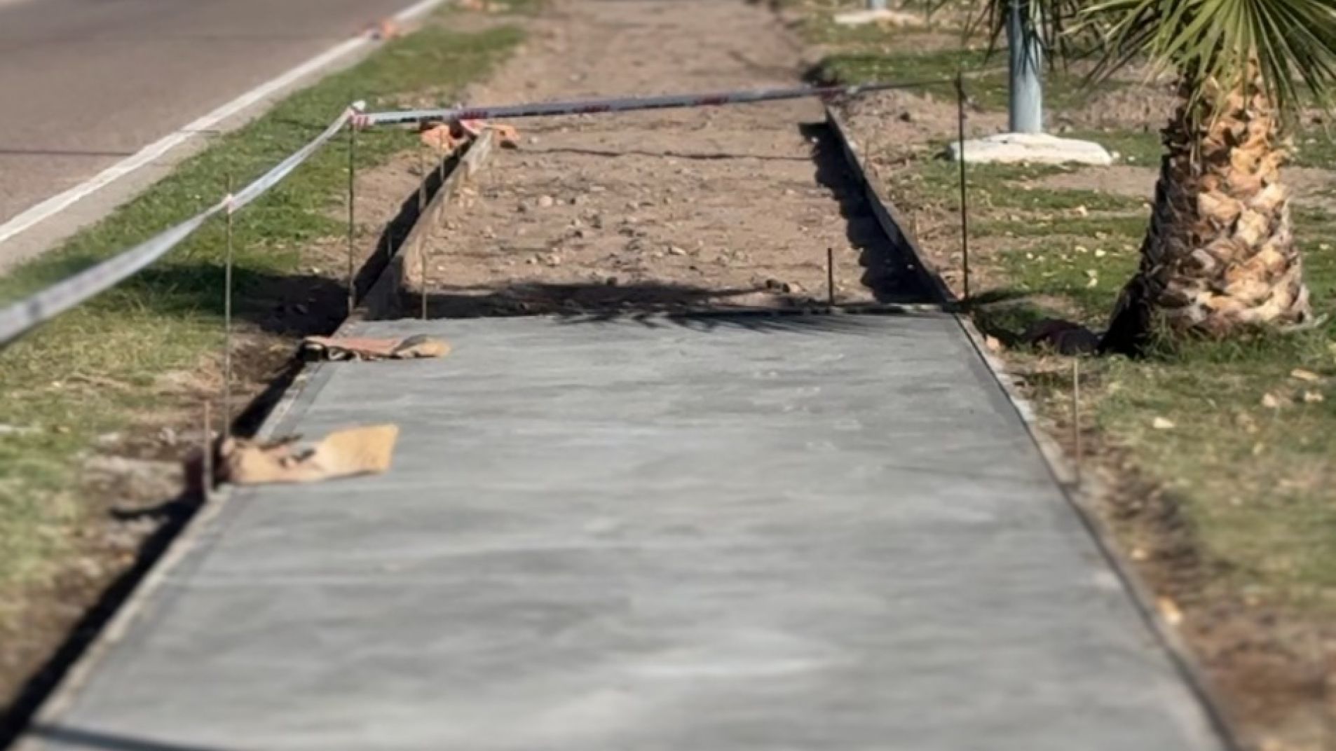 Avanzan las obras de recuperación en calle Centenario y Ruta Nacional 143