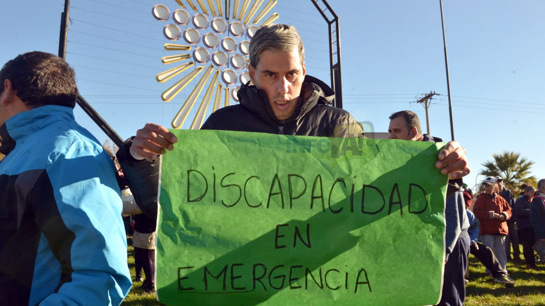 El sector de la discapacidad se encuentra en crisis (foto archivo).