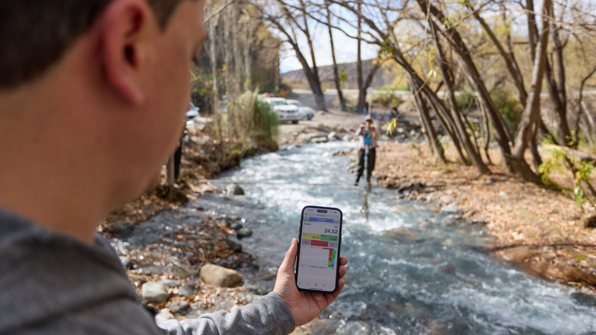 Irrigación mide en tiempo real las precipitaciones níveas en la Provincia