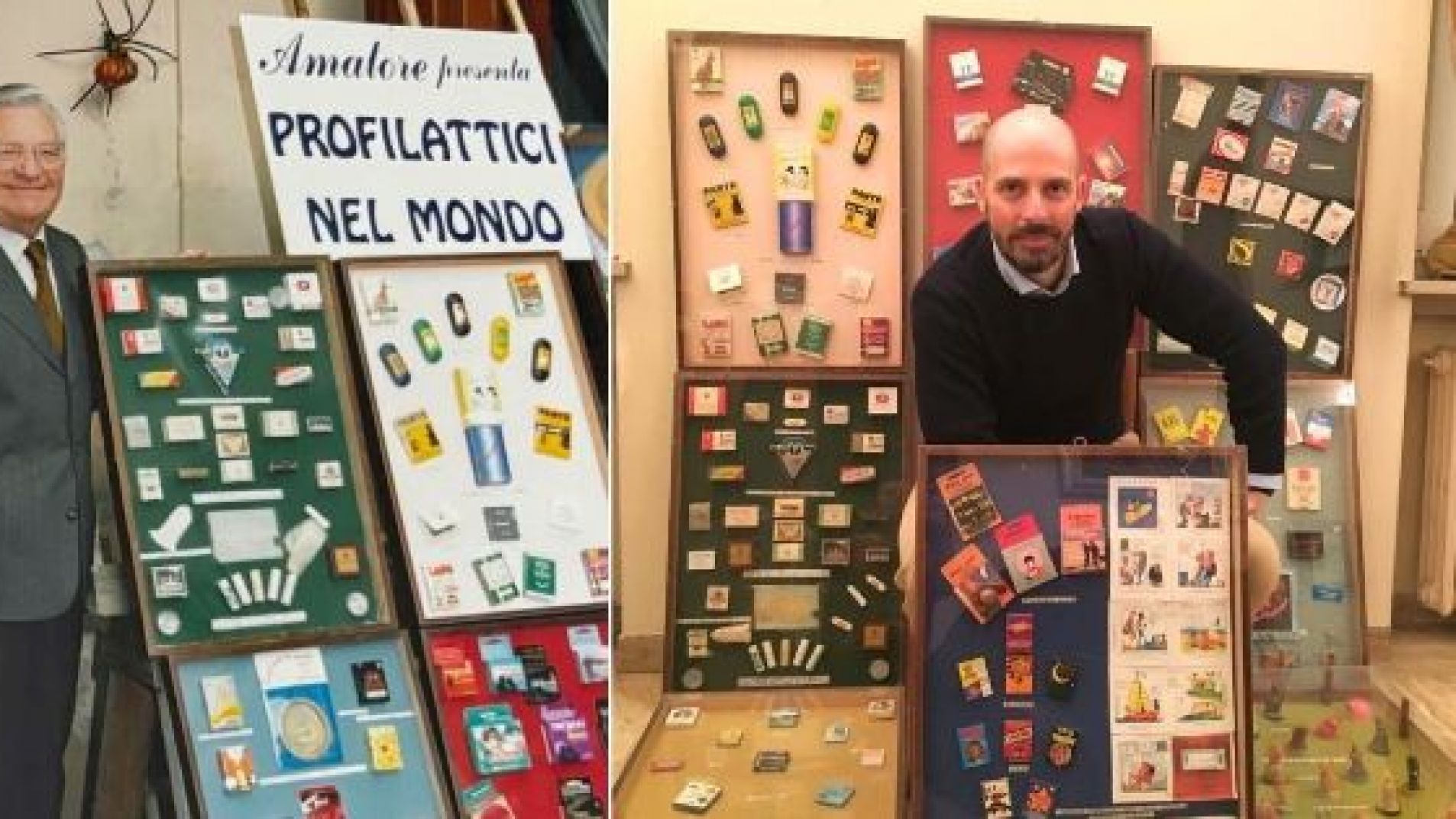 Heredó la colección de preservativos más grande del mundo