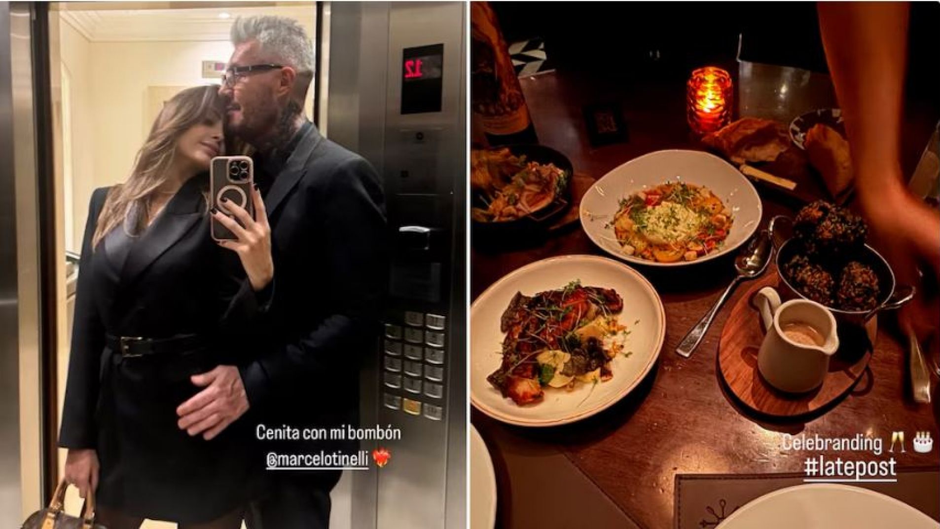 La romántica sorpresa de Marcelo Tinelli a Milett por su cumpleaños