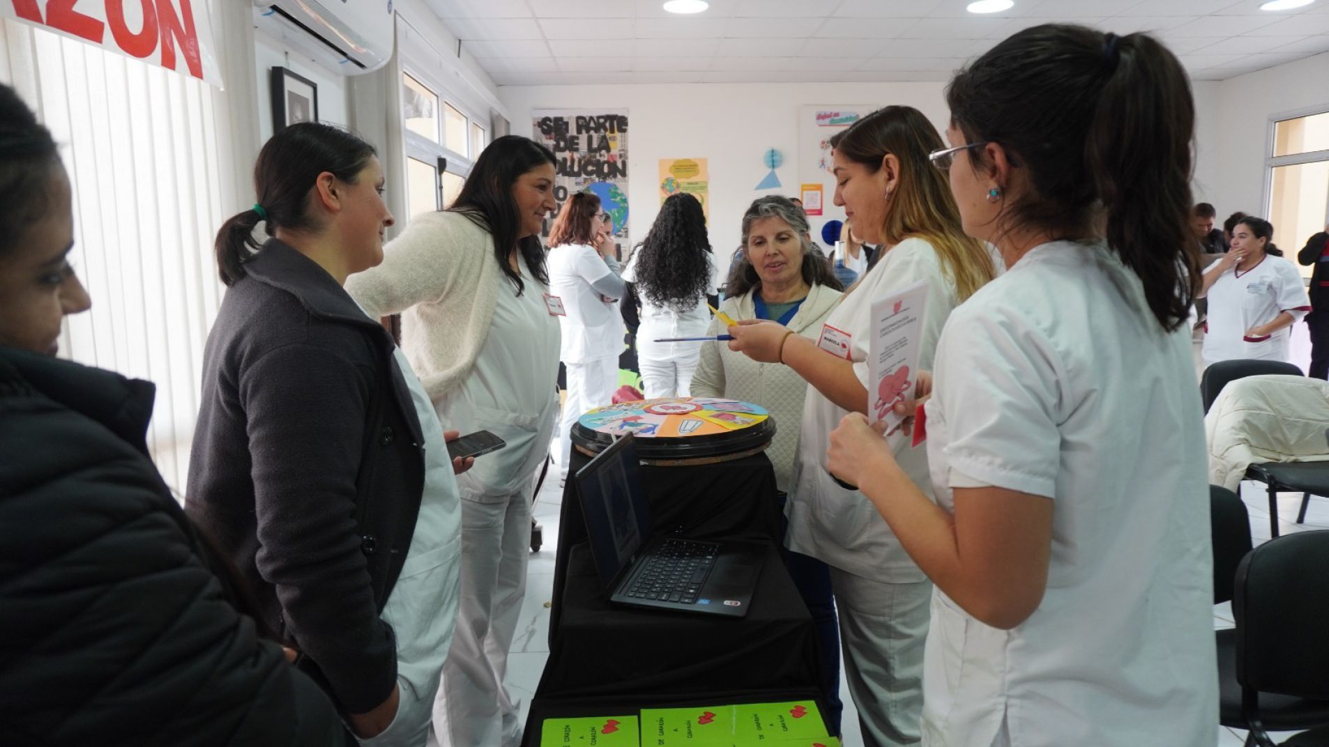 Jornada práctica de la Licenciatura en Enfermería en Casa Salonia