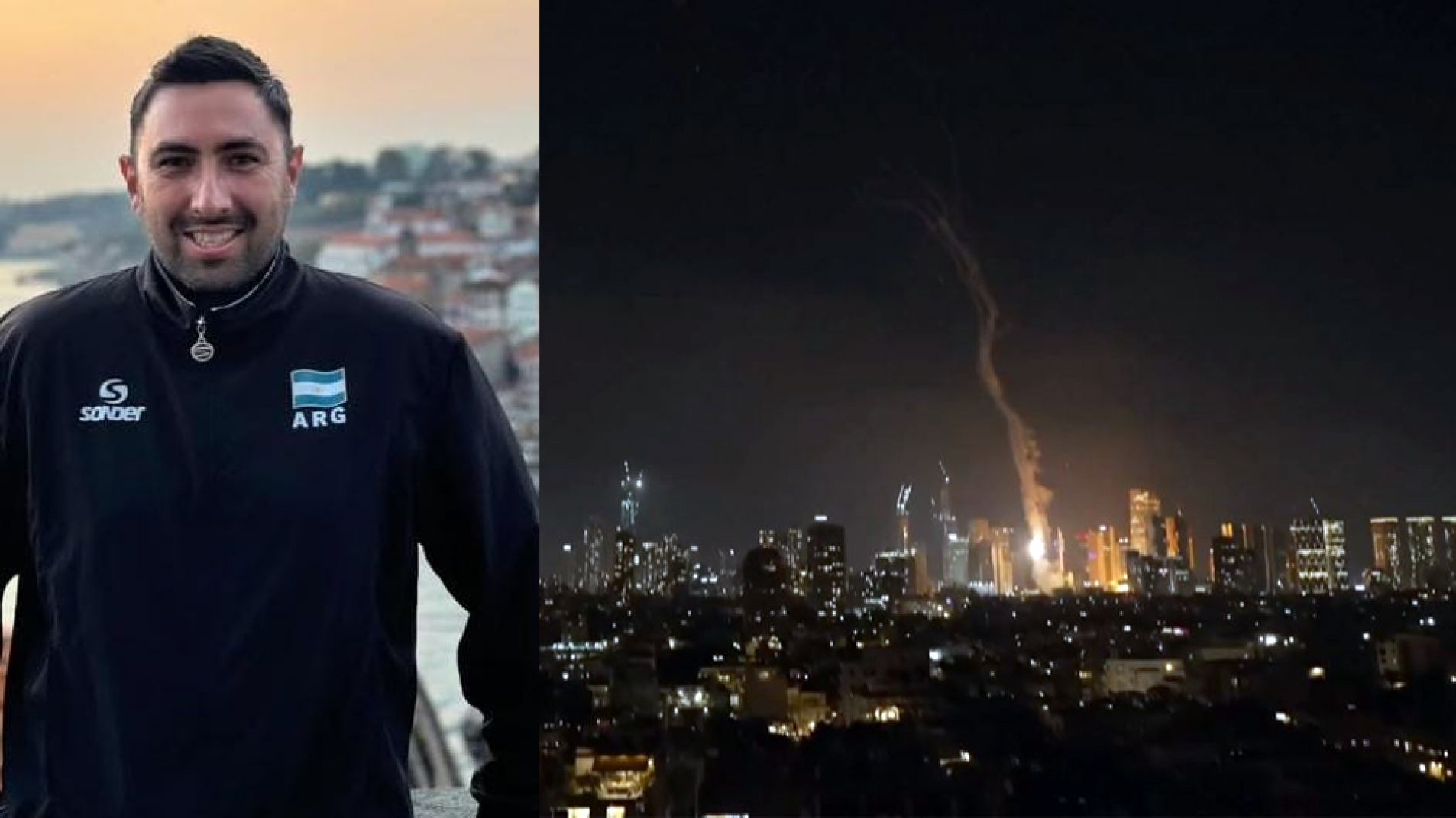 Un sanrafaelino en medio del bombardeo a Israel: "Tiemblan las paredes del búnker"