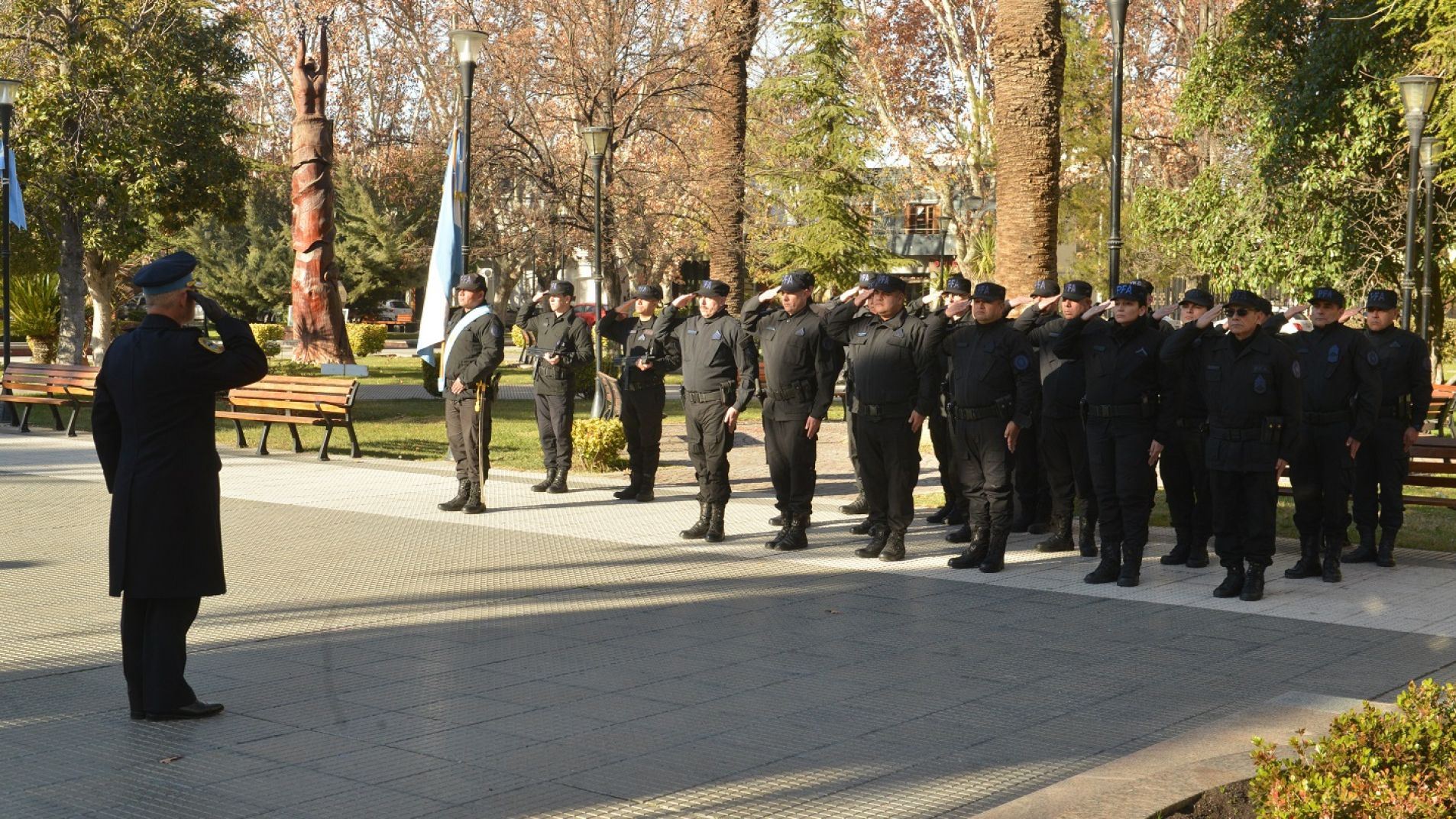 La Policía Federal rindió homenaje a los Caídos en Combate