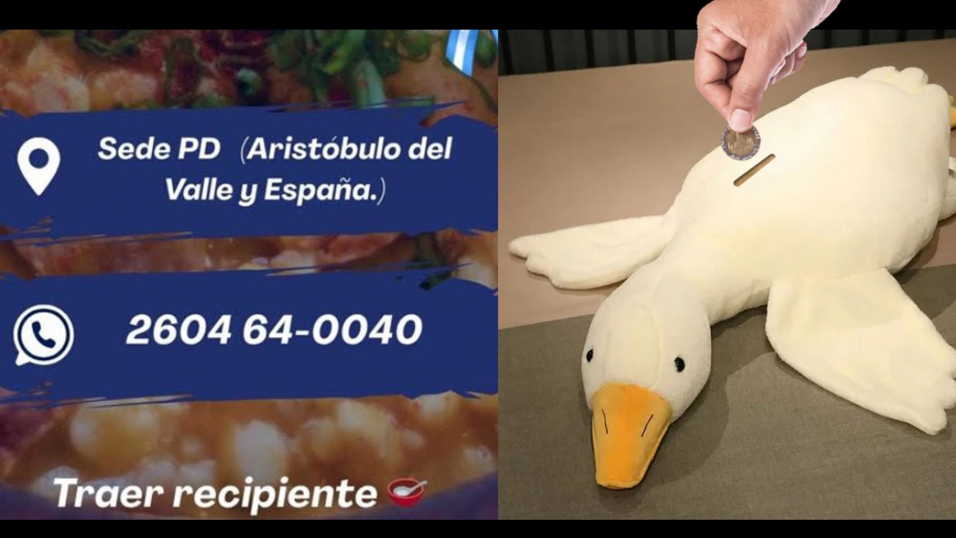 Juntando moneditas para pagar los impuestos