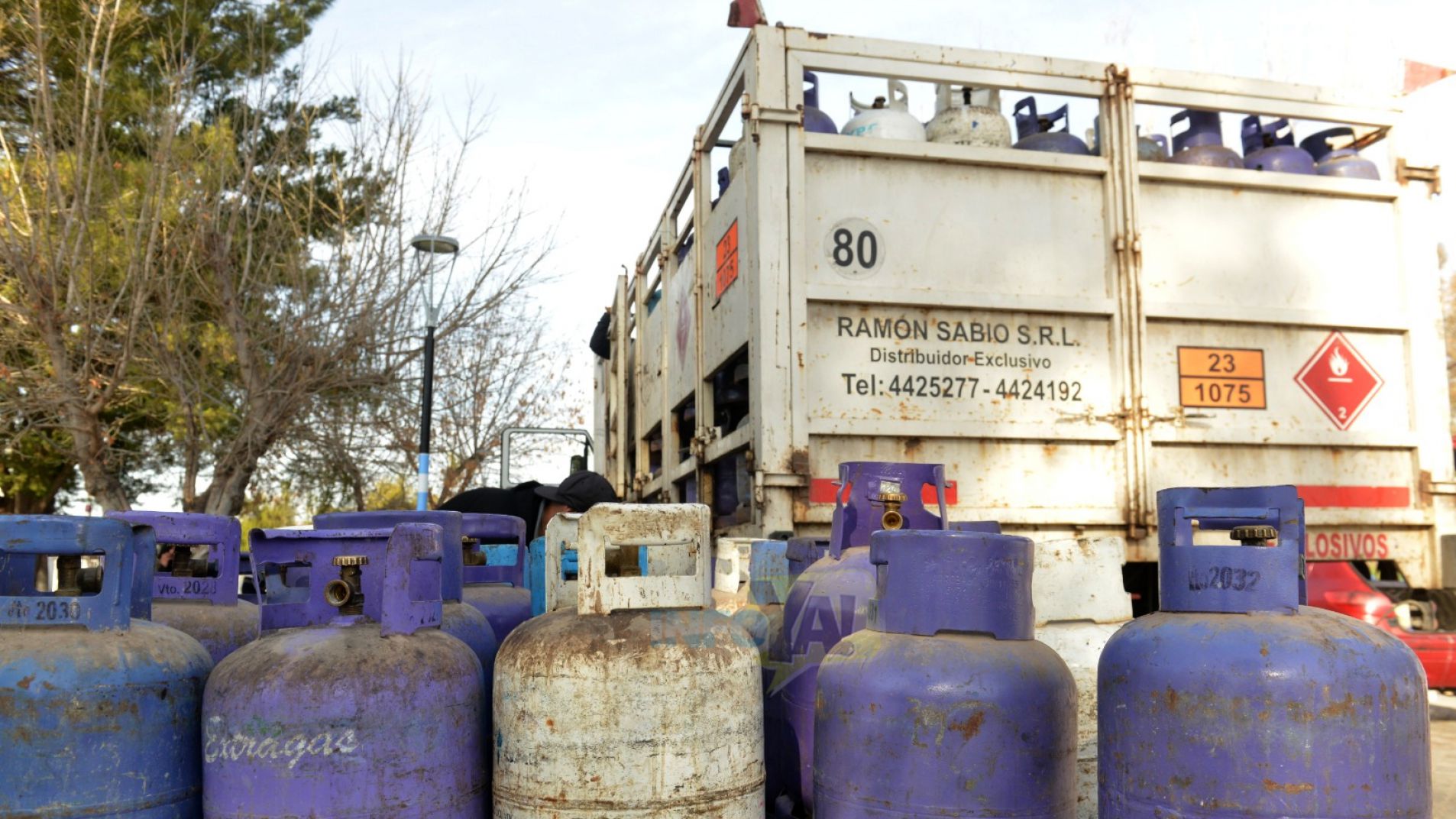 Esta semana la garrafa a precio subsidiado se distribuirá de martes a jueves (foto archivo).