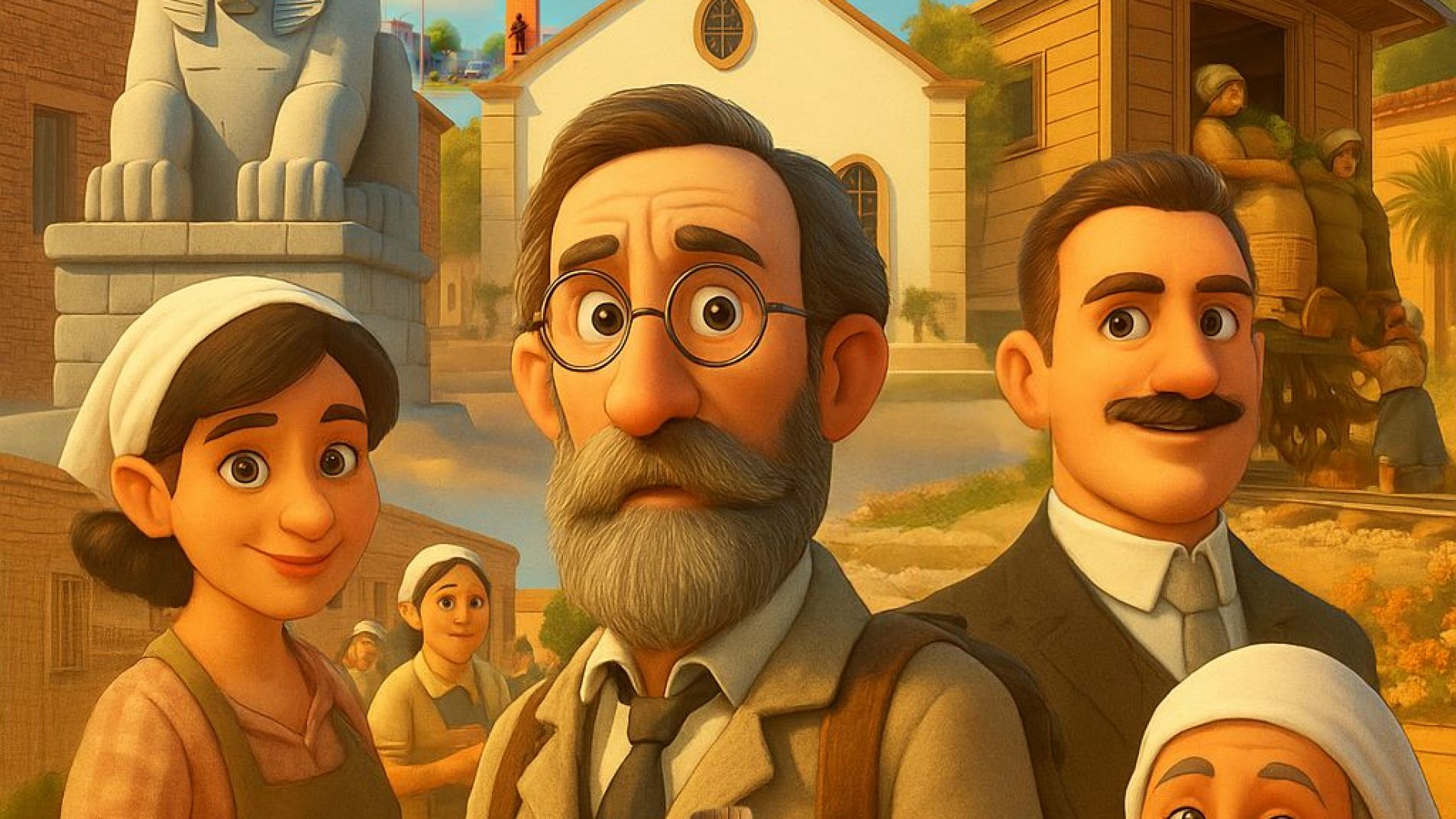 Alvear presenta su primera miniserie animada sobre la historia local