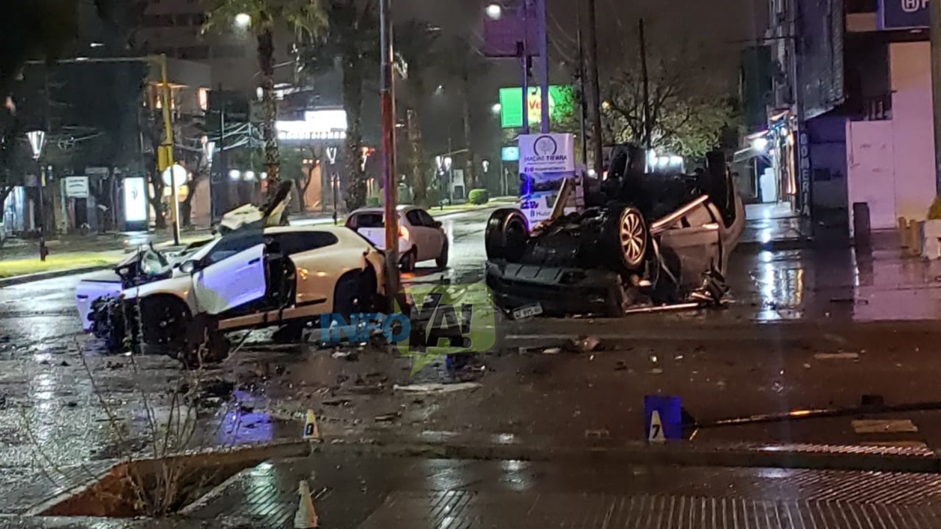 Imputaron al conductor borracho del triple choque en avenida H. Yrigoyen
