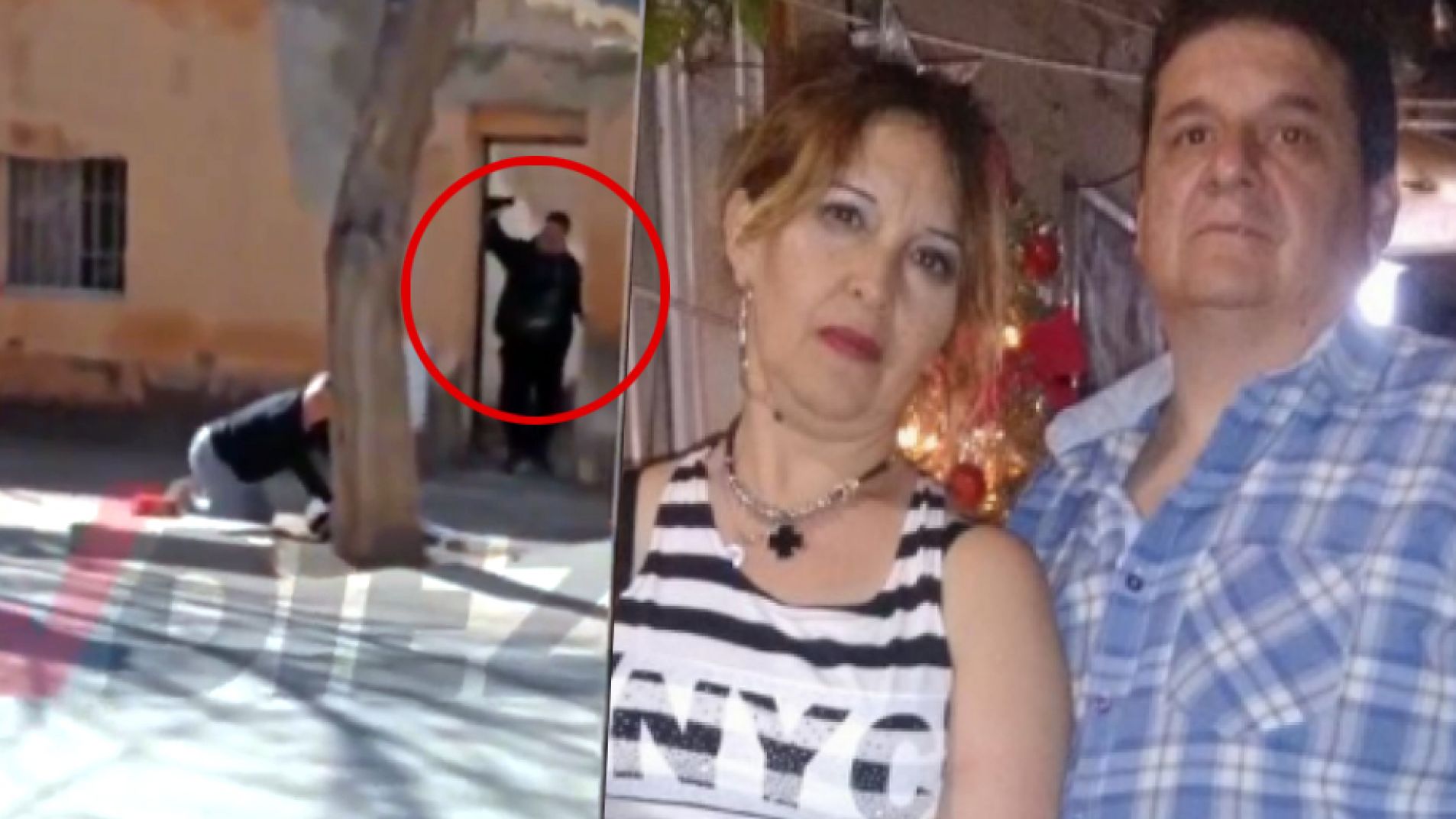 Escalofriante video donde reaniman a una mujer y su asesino sólo observa