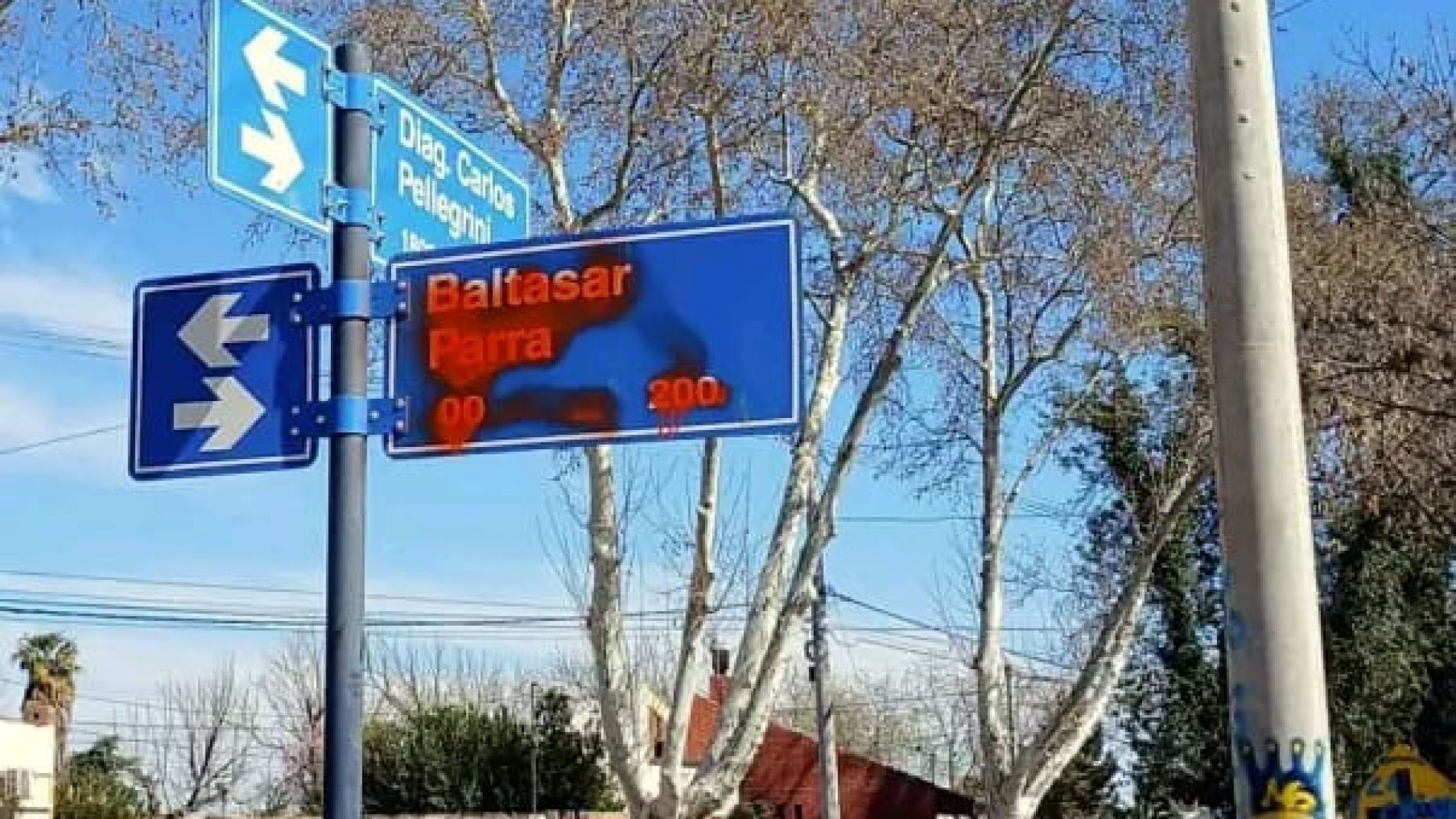 La Municipalidad actuó ante hechos de vandalismo