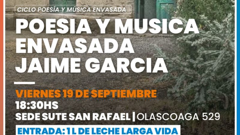 Nuevo encuentro de Poesía y Música Envasada