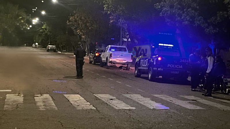 Detuvieron a un hombre que conducía ebrio en moto por avenida Yrigoyen