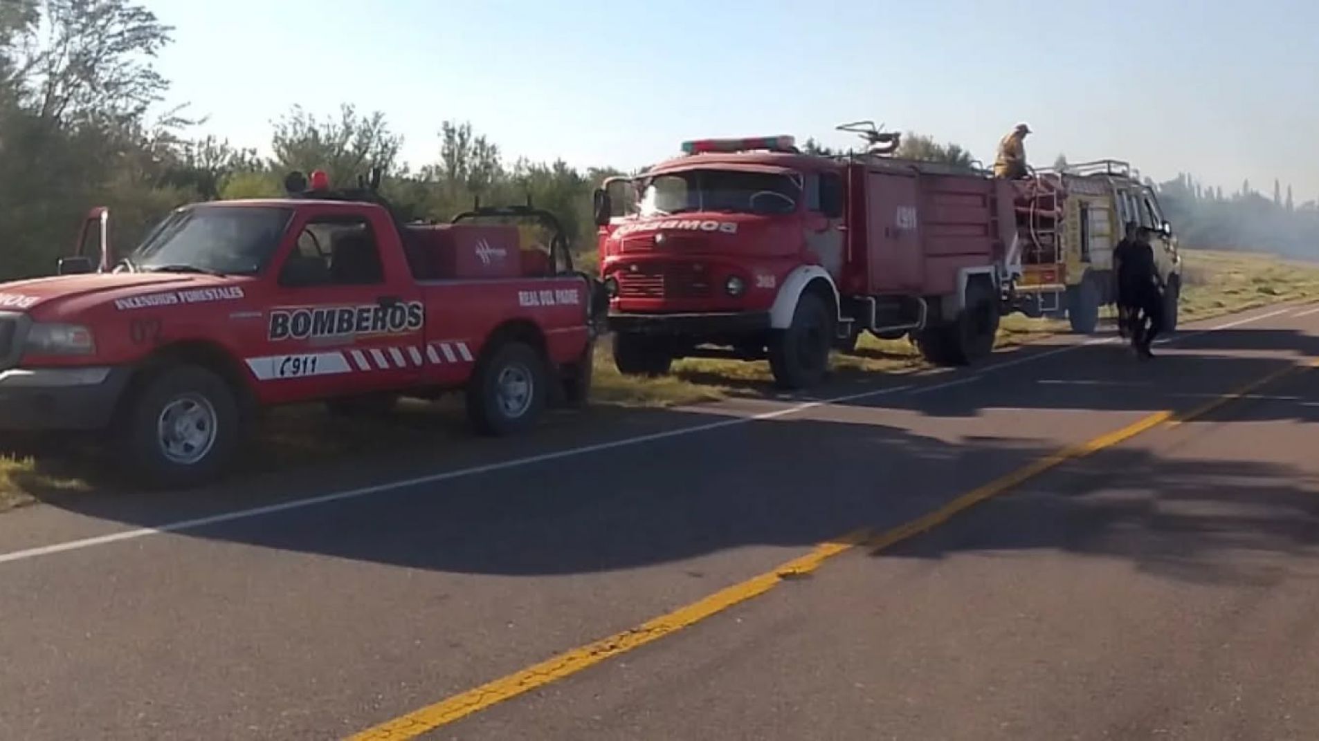 Trabajo en conjunto para combatir el fuego en más de 70 hectáreas
