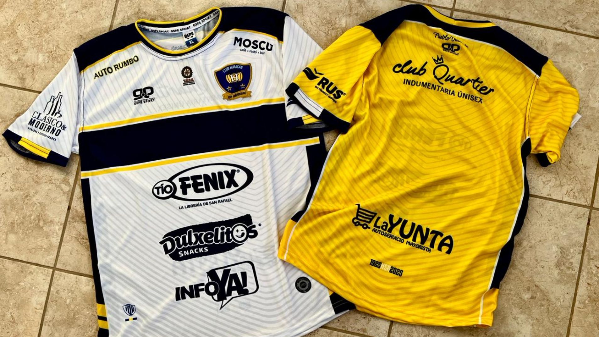 Huracán con el apoyo de sus sponsors presentó las nuevas camisetas